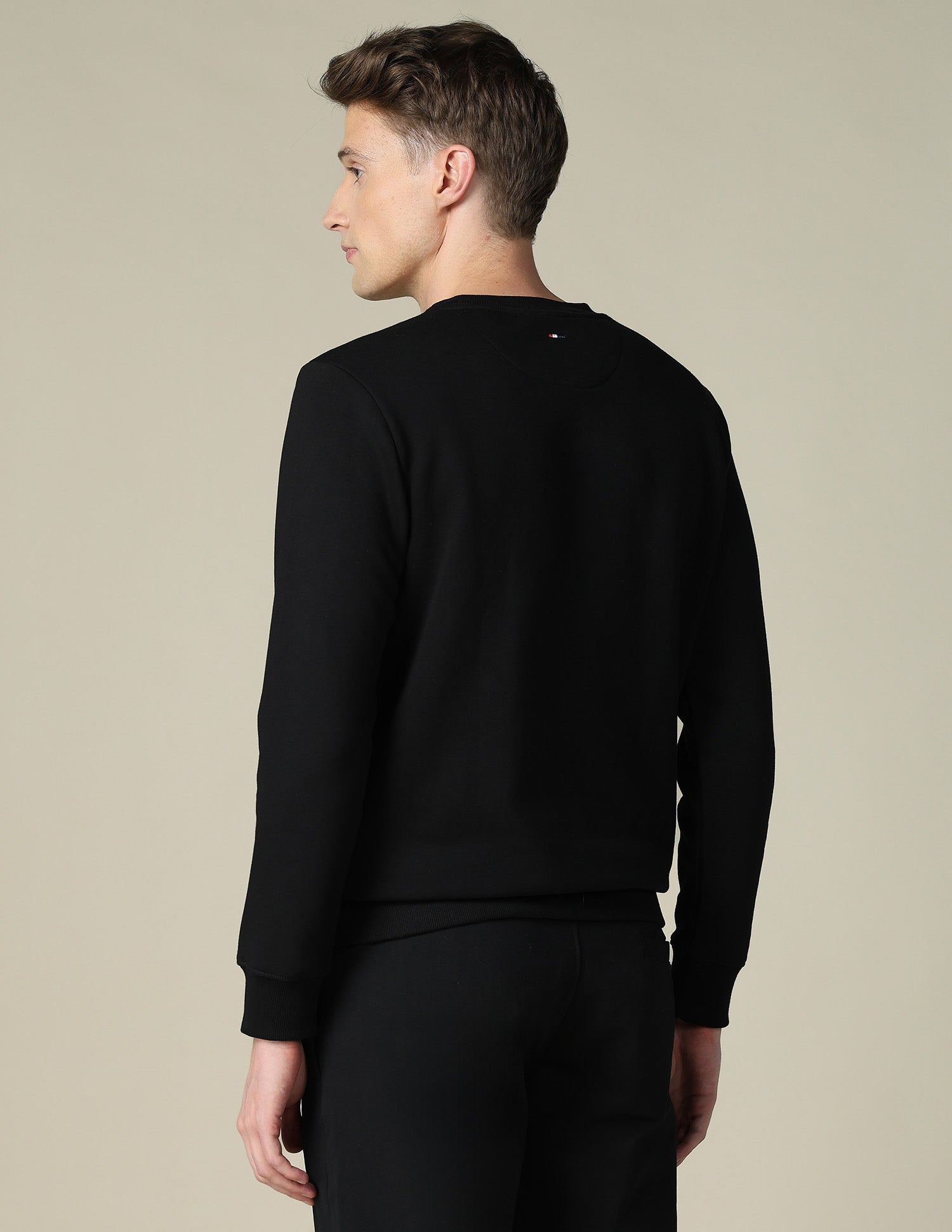 Brand Embroidered Regular Fit Sweatshirt Black - U.S. POLO ASSN. | Large