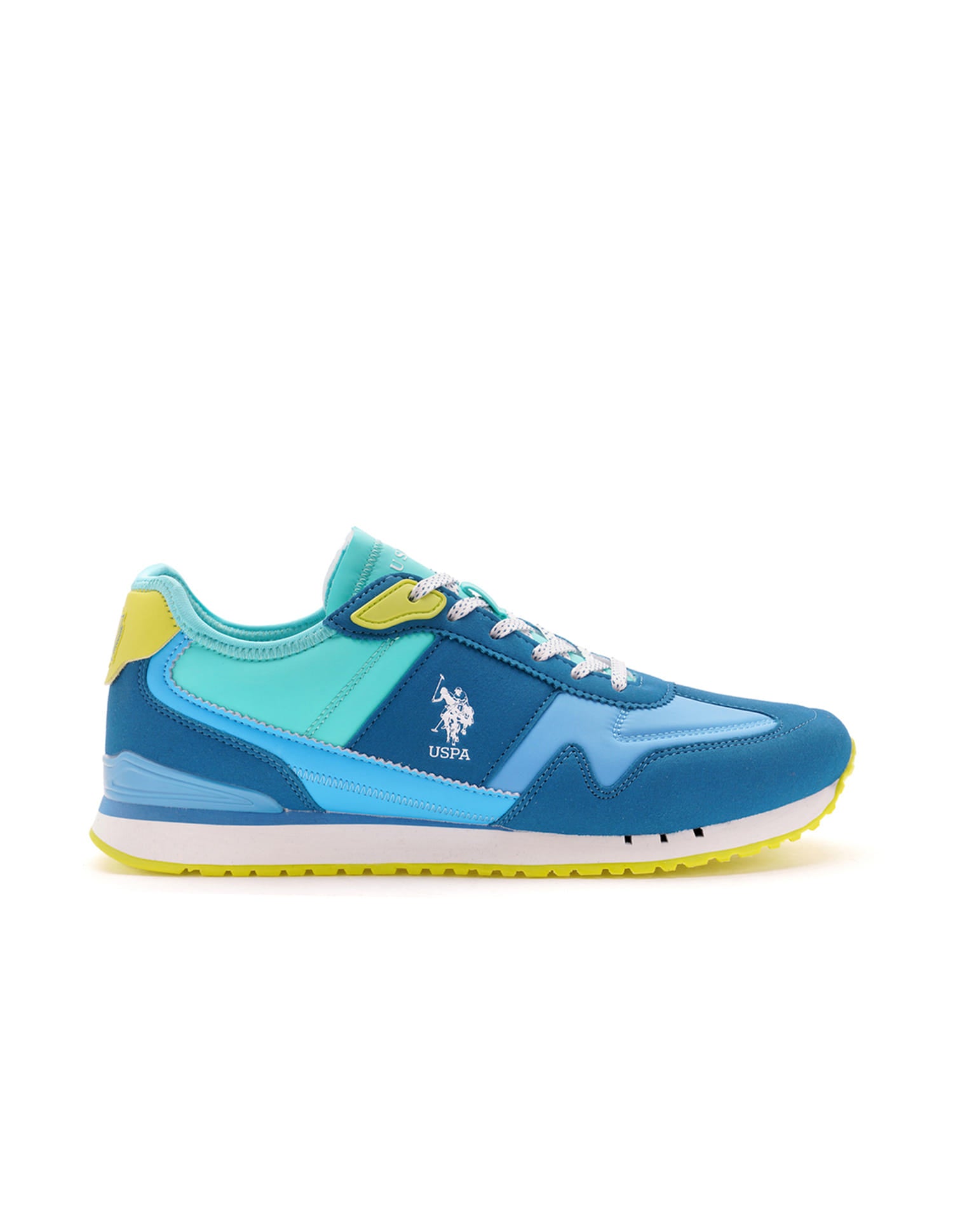 Men Tygo Royal Blue Retro Sneakers Royal Blue - U.S. Polo Assn. India | Large