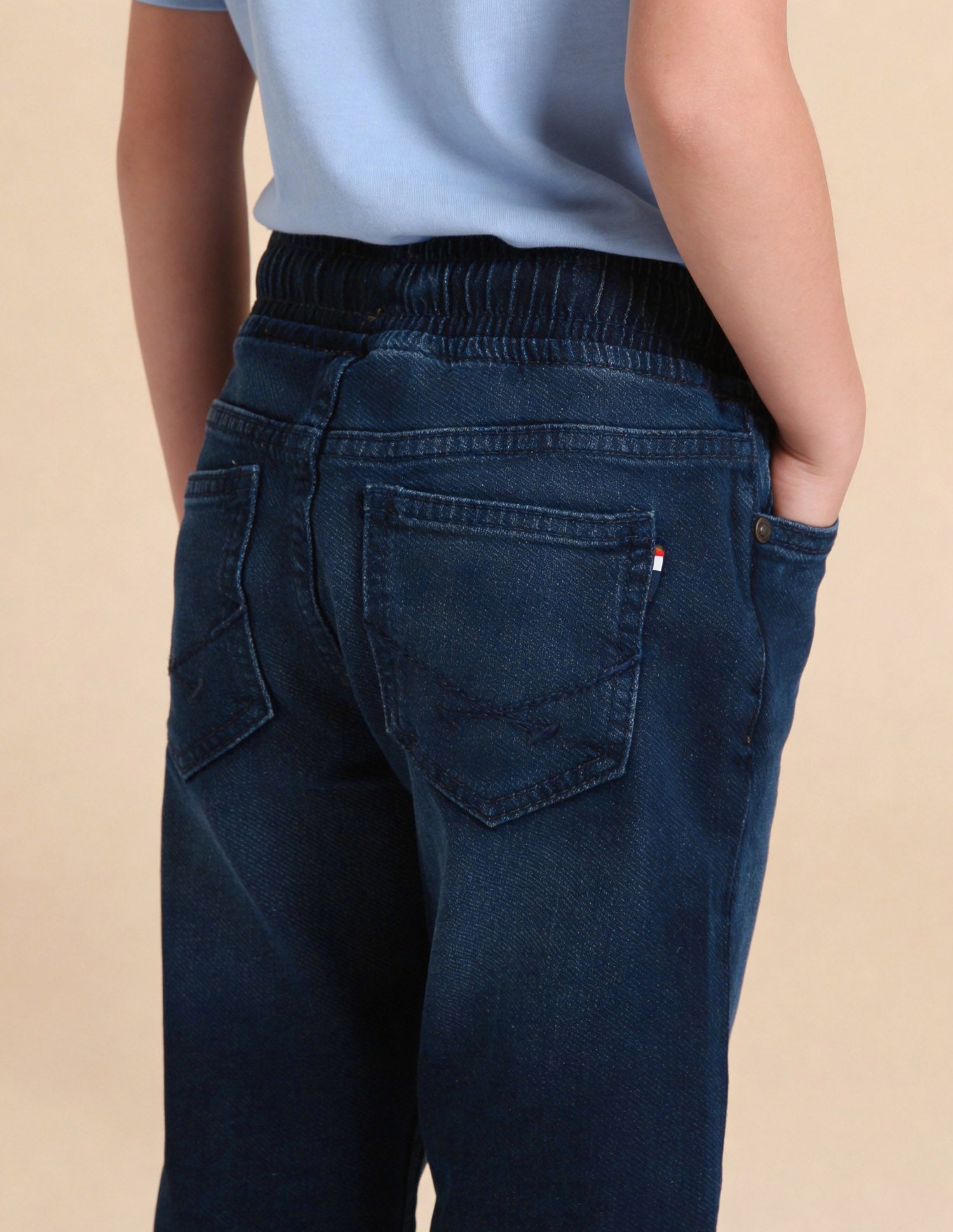 Relaxed Fit Blue Jeans Blue - U.S. Polo Assn. India | Large