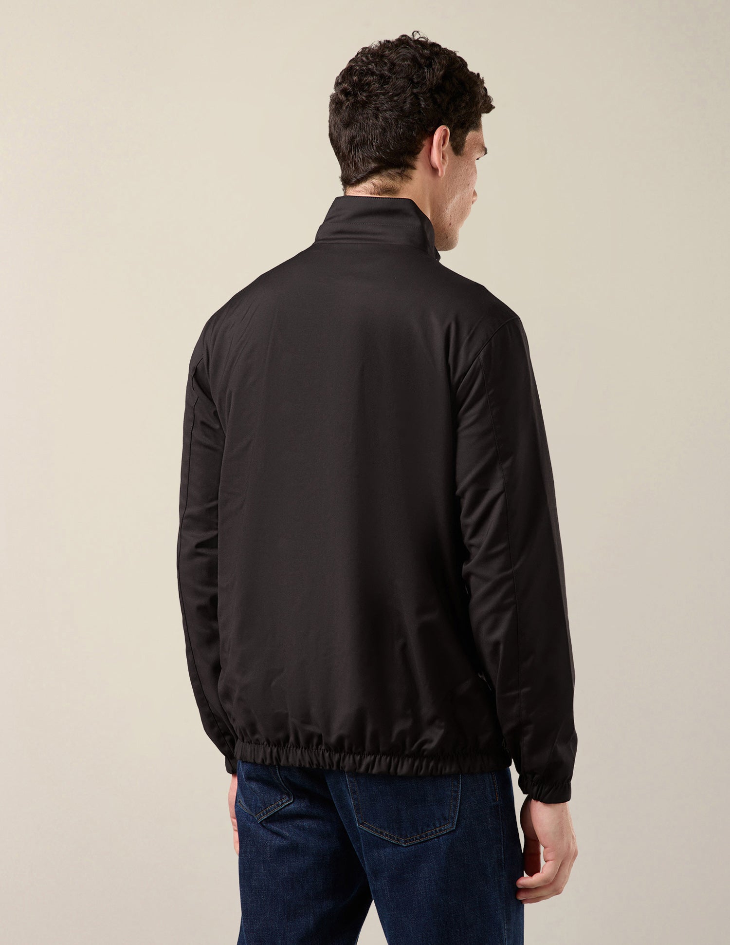 Solid Regular Fit Reversible Jacket Choco - U.S. Polo Assn. India | Large