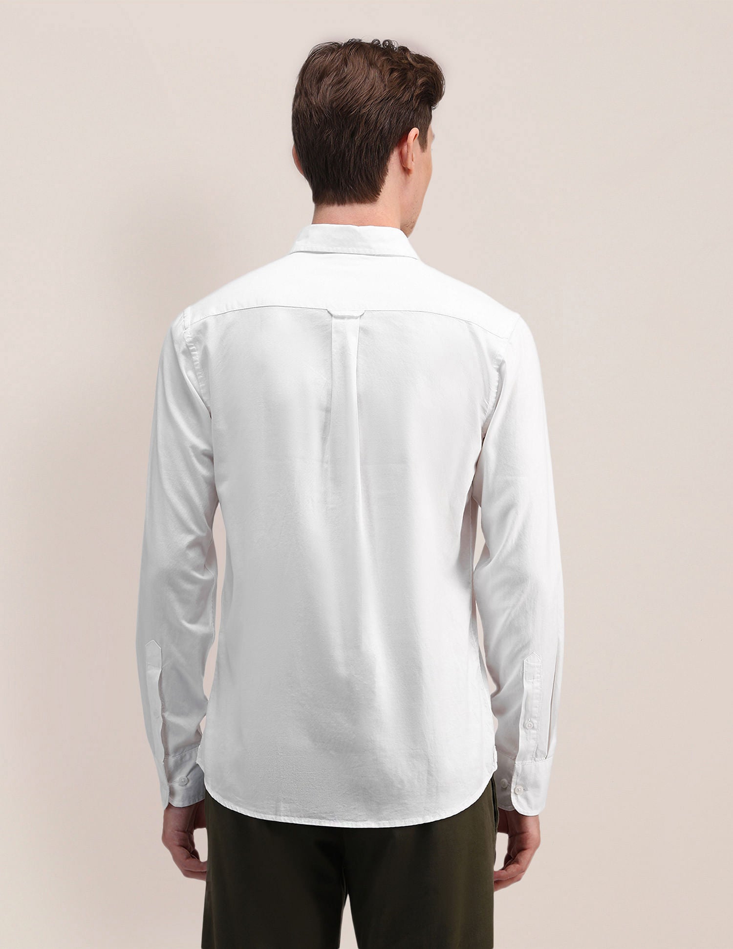 Engineered Check Pure Cotton Shirt White - U.S. POLO ASSN. | Large