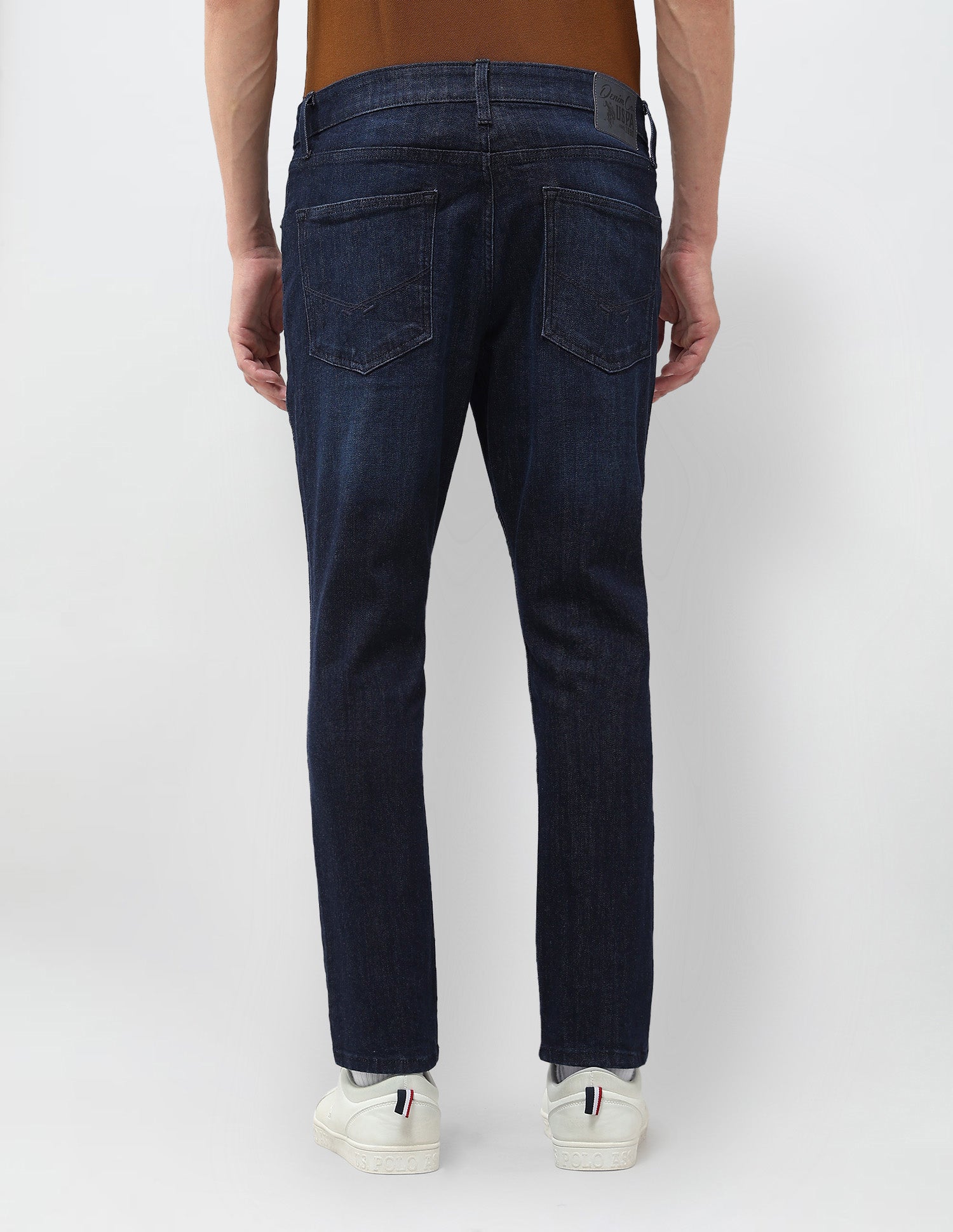 Henry Tapered Fit Blue Jeans Dark Blue - U.S. POLO ASSN. | Large