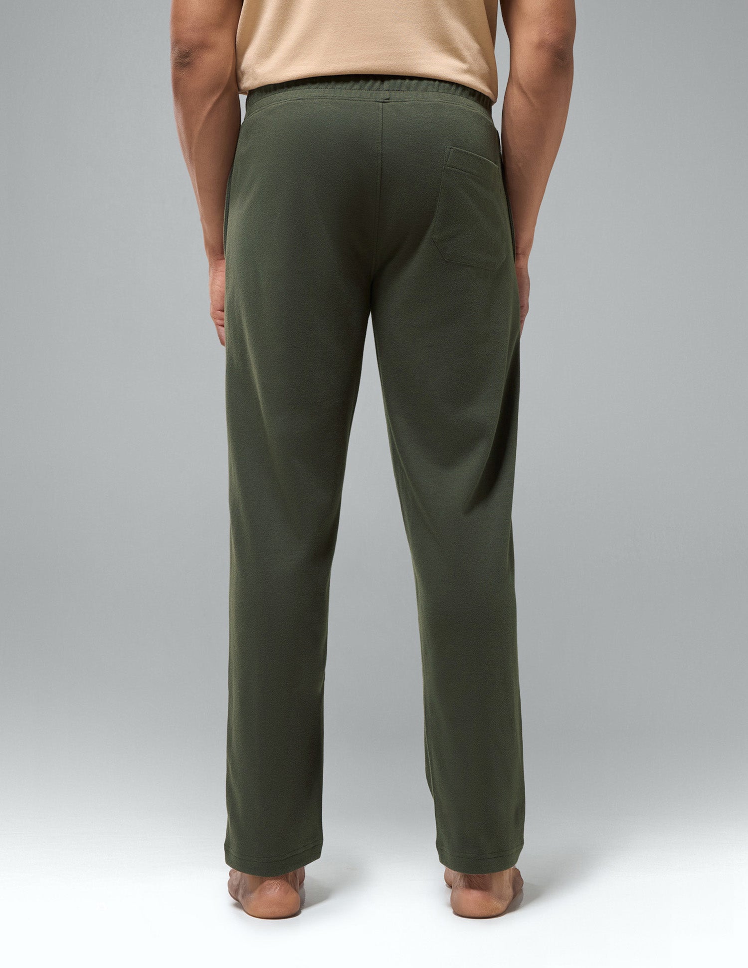 Relaxed Fit Mid Rise OR009 Track Pants Forest Night - U.S. Polo Assn. India | Large