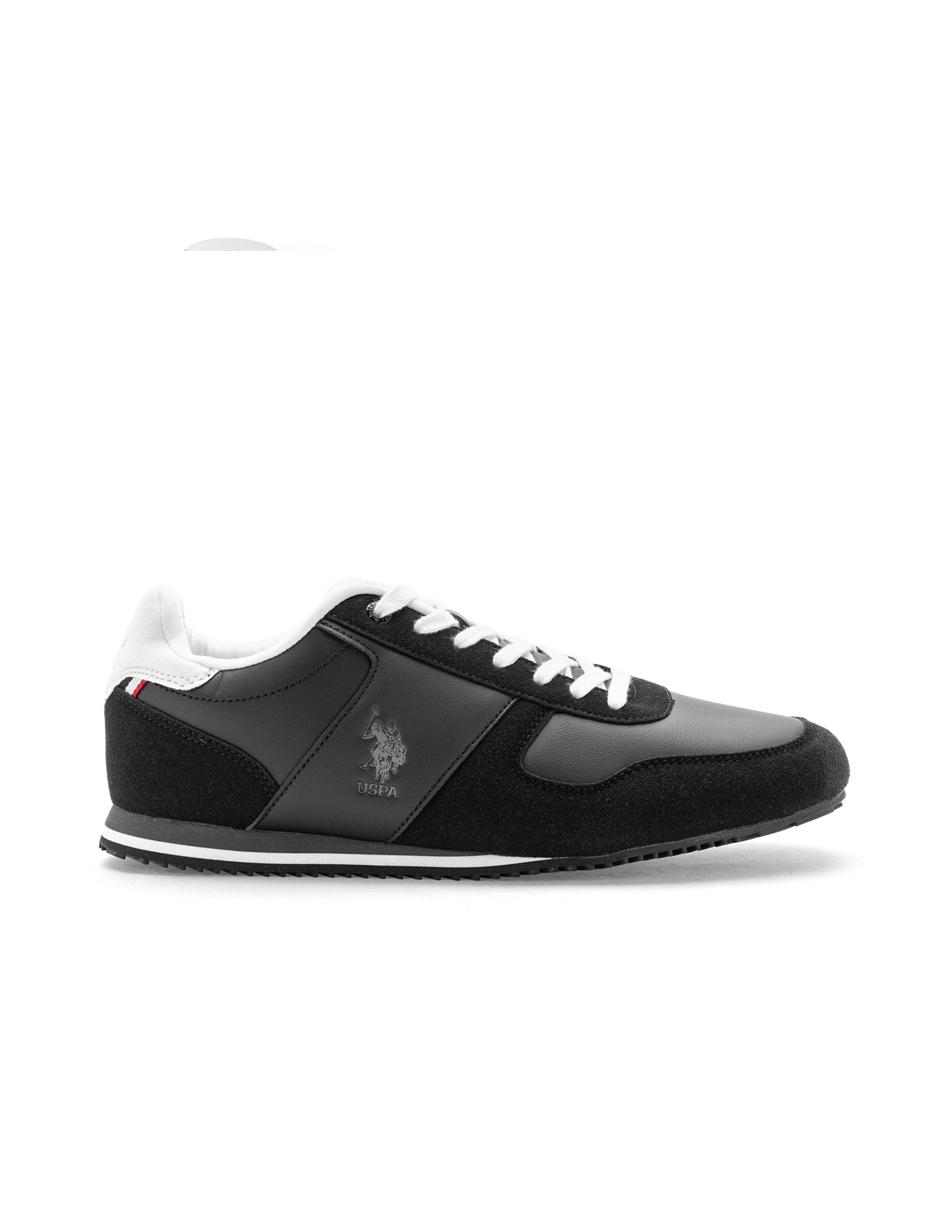 Men Sorrento 4.0 Black Retro Sneakers Black - U.S. POLO ASSN. | Large
