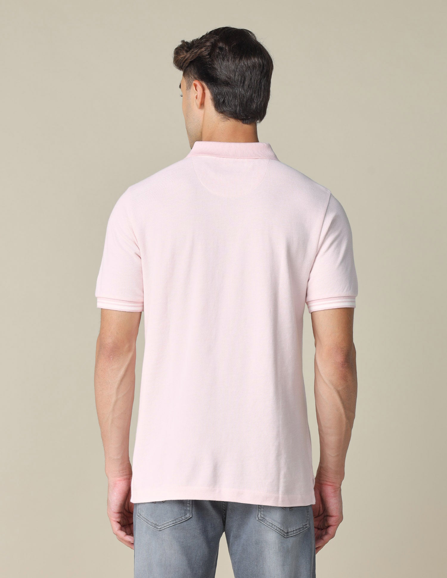 Pure Cotton Regular Fit Polo Shirt Pink - U.S. POLO ASSN. | Large