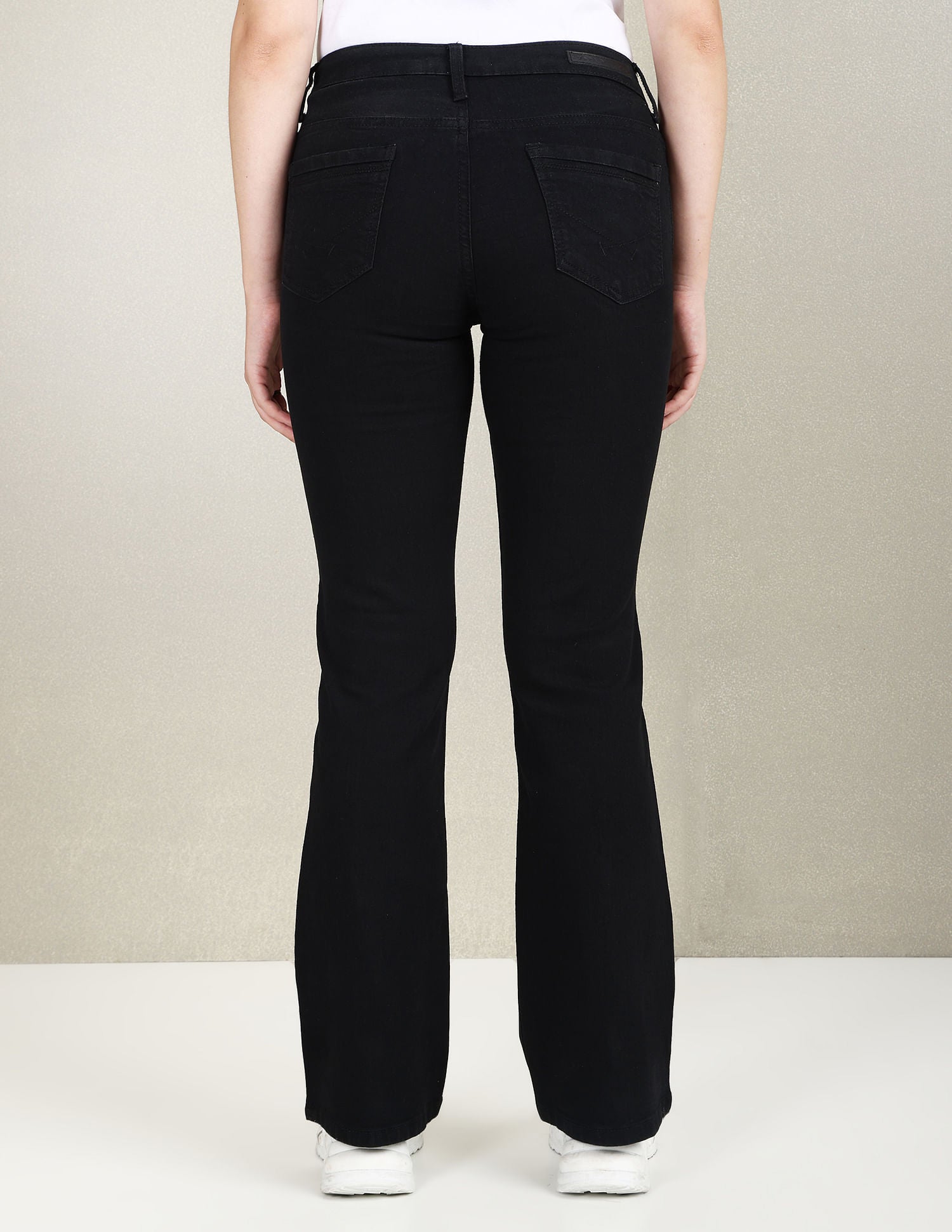 Mid Rise Bootcut Fit Jeans Black - U.S. POLO ASSN. | Large