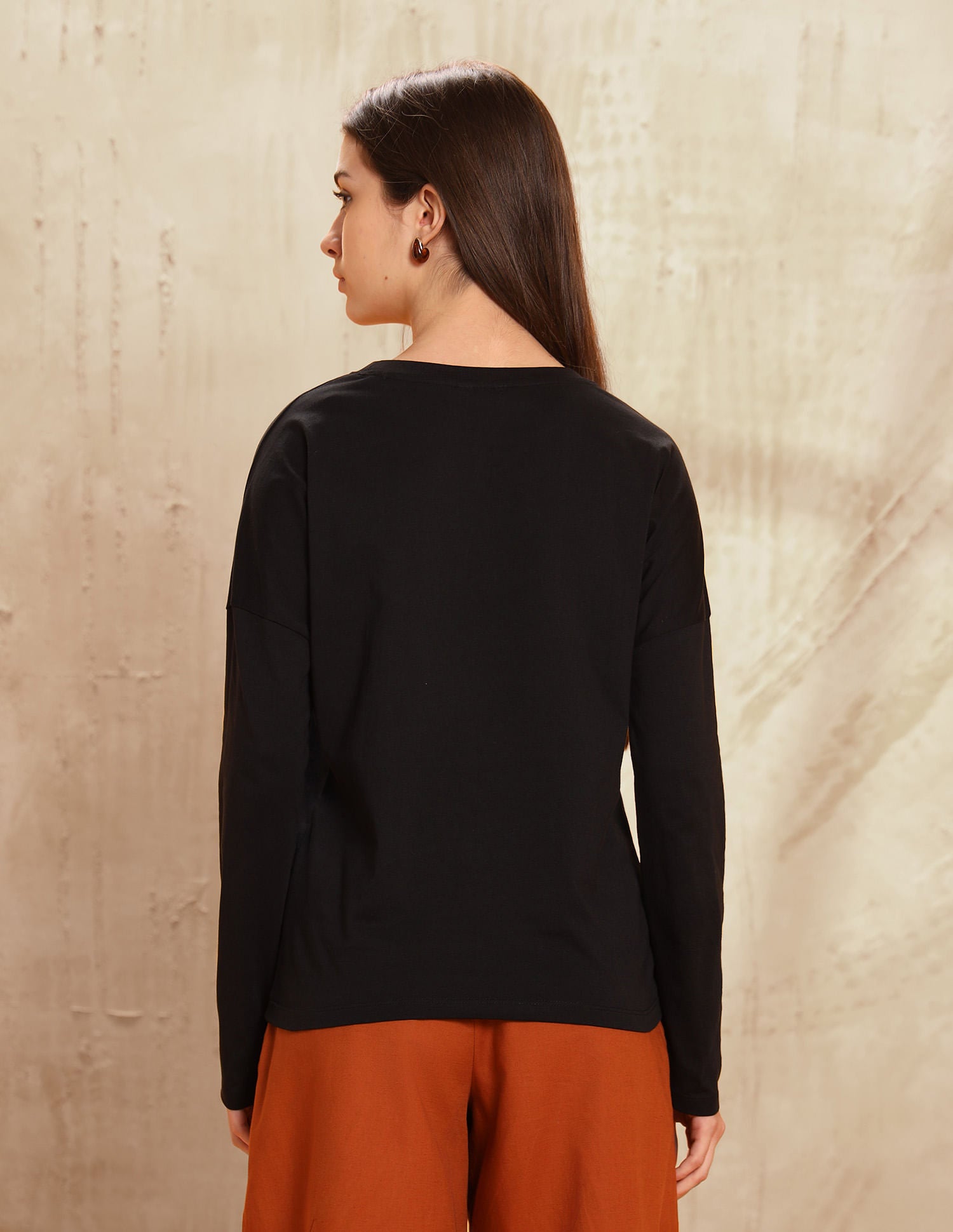 Solid Regular Fit T-Shirt Black - U.S. POLO ASSN. | Large