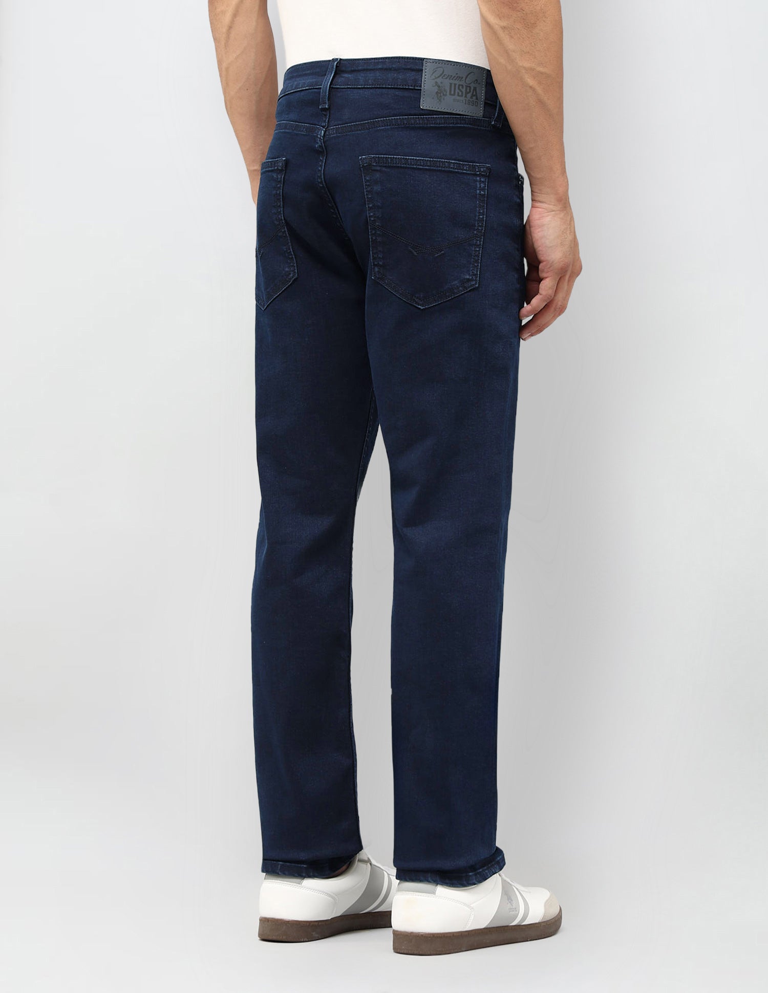 Harold Slim Straight Fit Modern Vintage Jeans Dark Wash - U.S. POLO ASSN. | Large