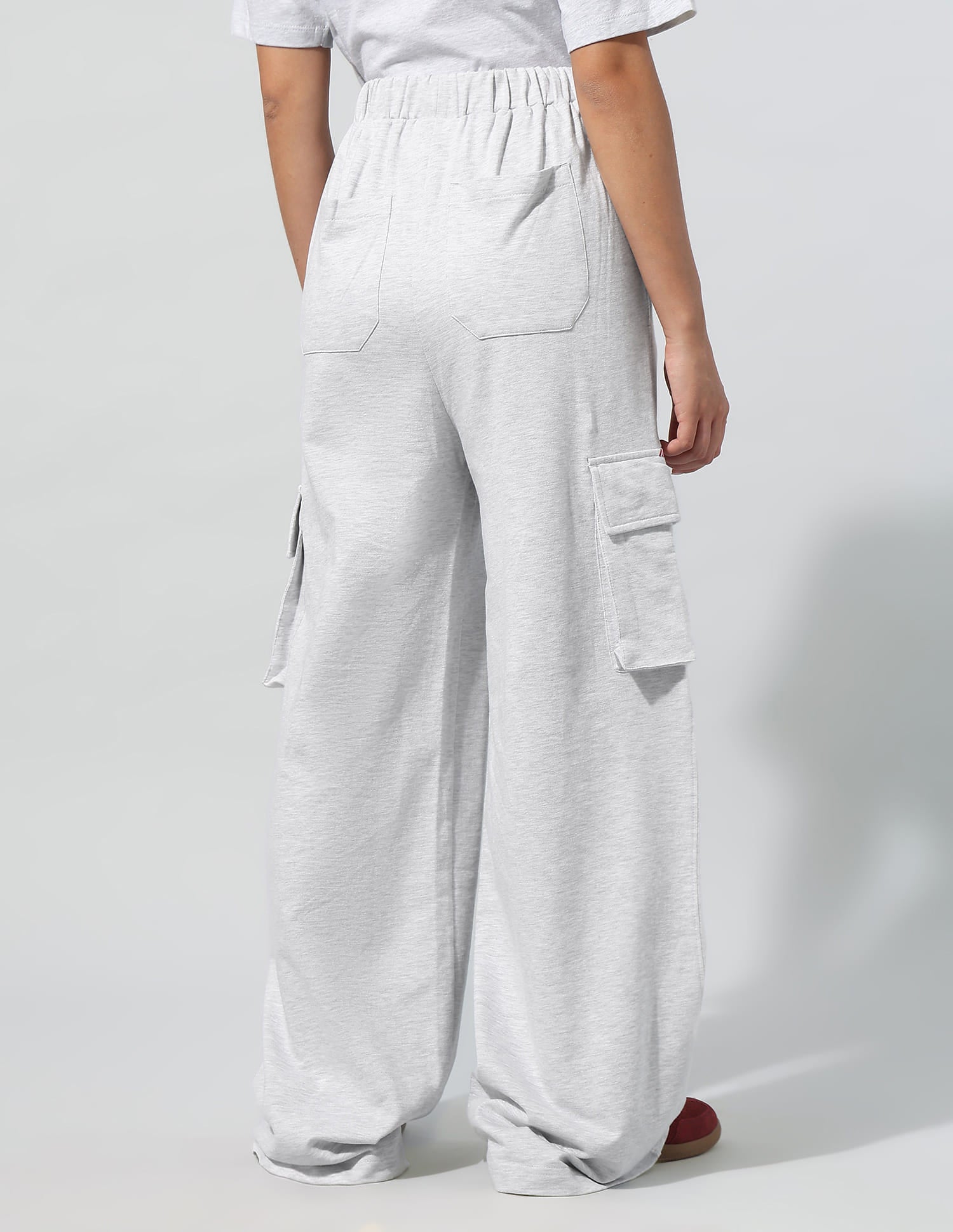 Baggy Cargo Trousers Grey - U.S. Polo Assn. India | Large