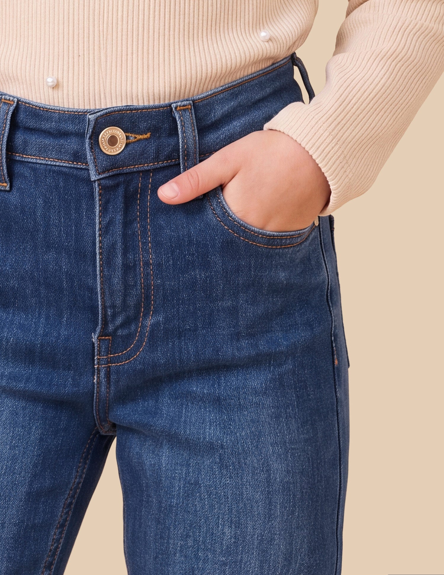 Barrel Fit Blue Jeans Dark Blue - U.S. Polo Assn. India | Large