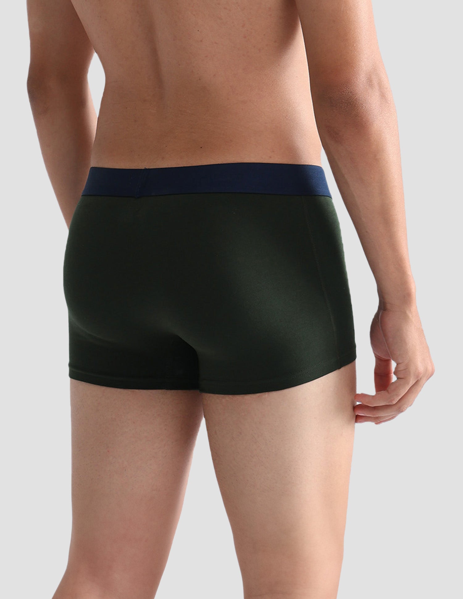 Solid Super Soft ET001 Trunks - Pack Of 1 Olive - U.S. POLO ASSN. | Large