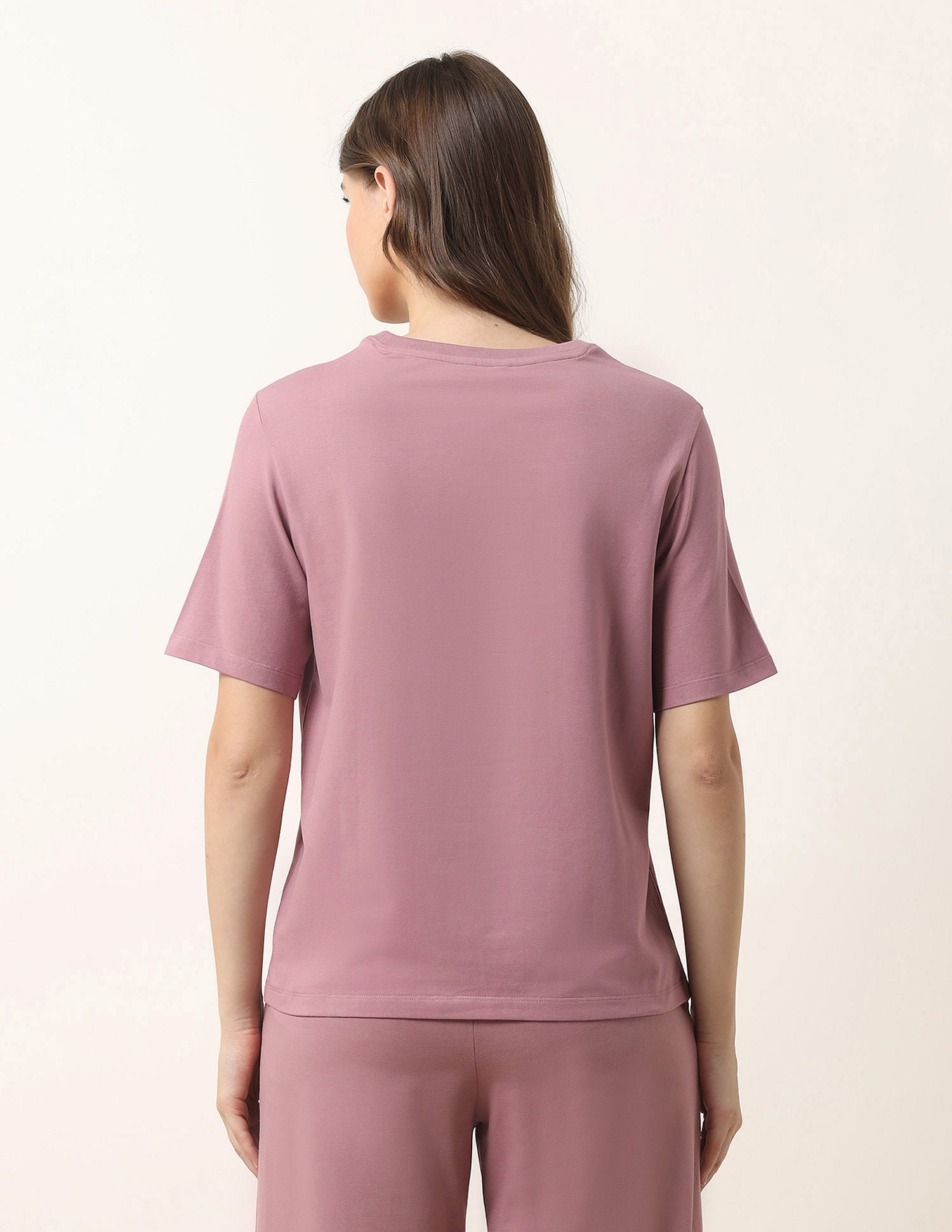 Boxy Fit Lounge T-Shirt Purple - U.S. POLO ASSN. | Large