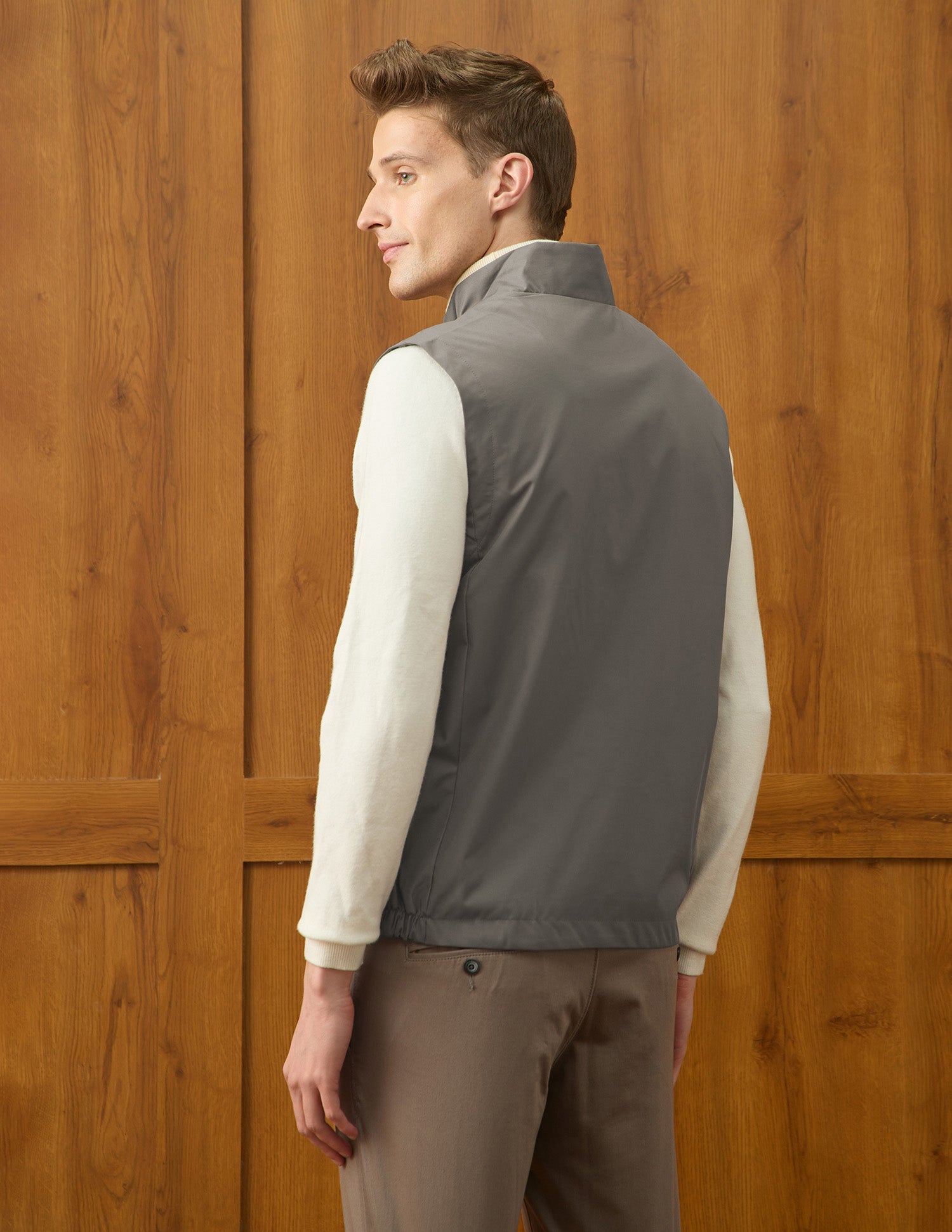 Equestrian Aisle Theater Regular Fit Jacket Light Brown - U.S. Polo Assn. India | Large