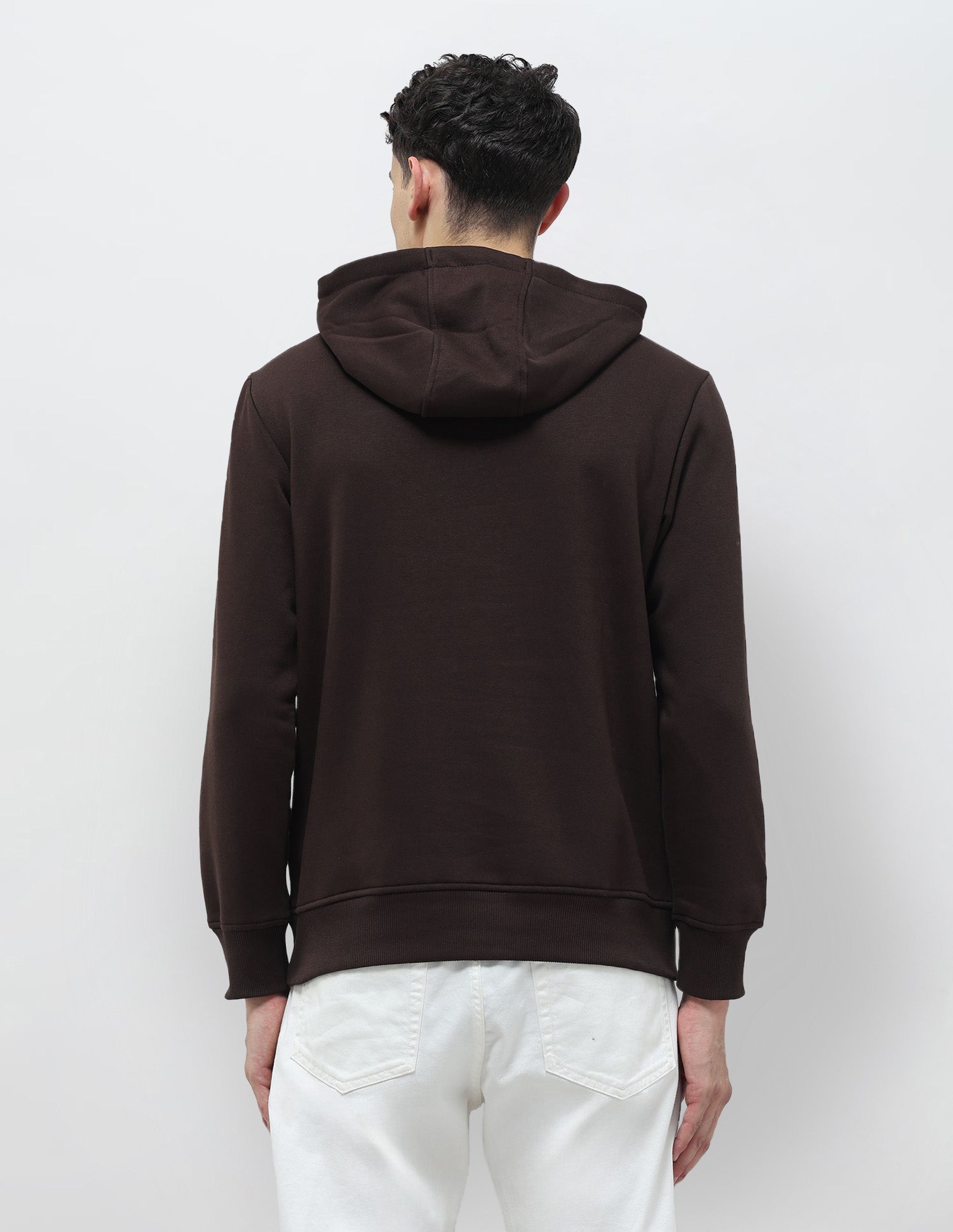 Brand Printed Regular Fit Sweatshirt Dark Brown - U.S. POLO ASSN. | Large