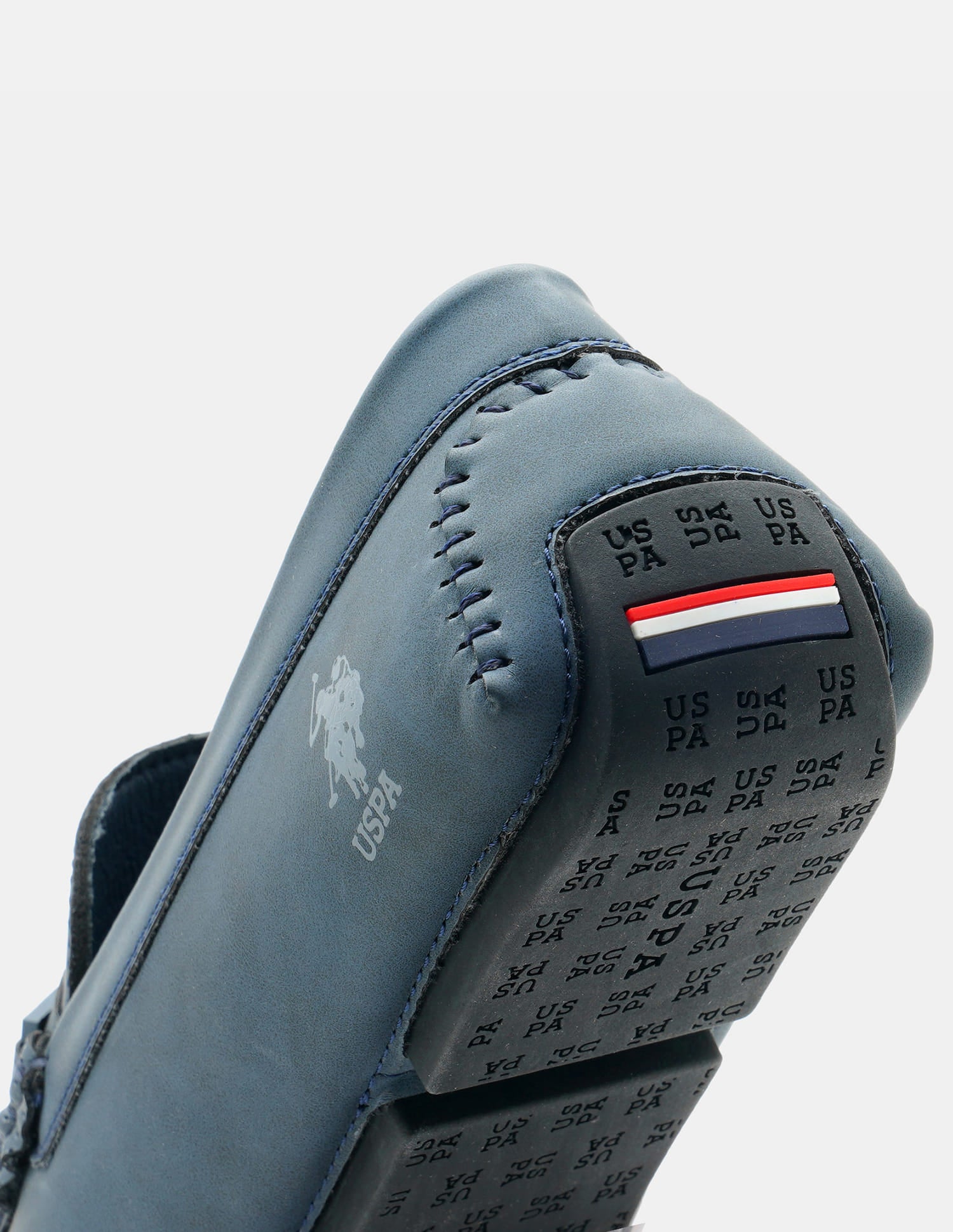 Men Barnes 5.0 Textured Loafers Navy - U.S. Polo Assn. India | Large