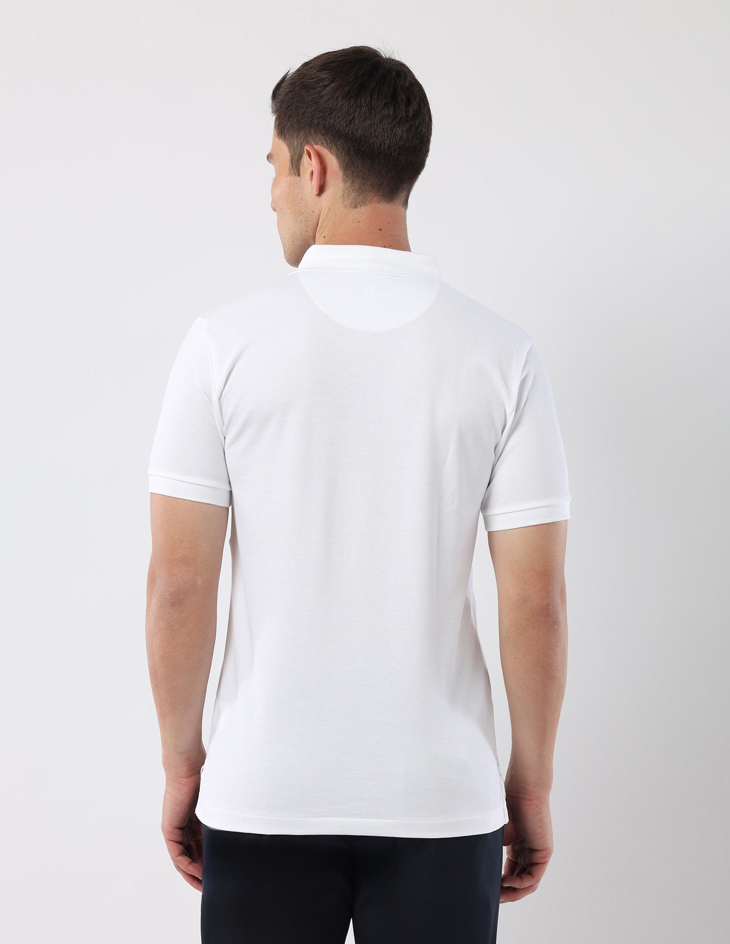 Brand Embroidered135 Anniversary Polo Shirt White - U.S. Polo Assn. India | Large