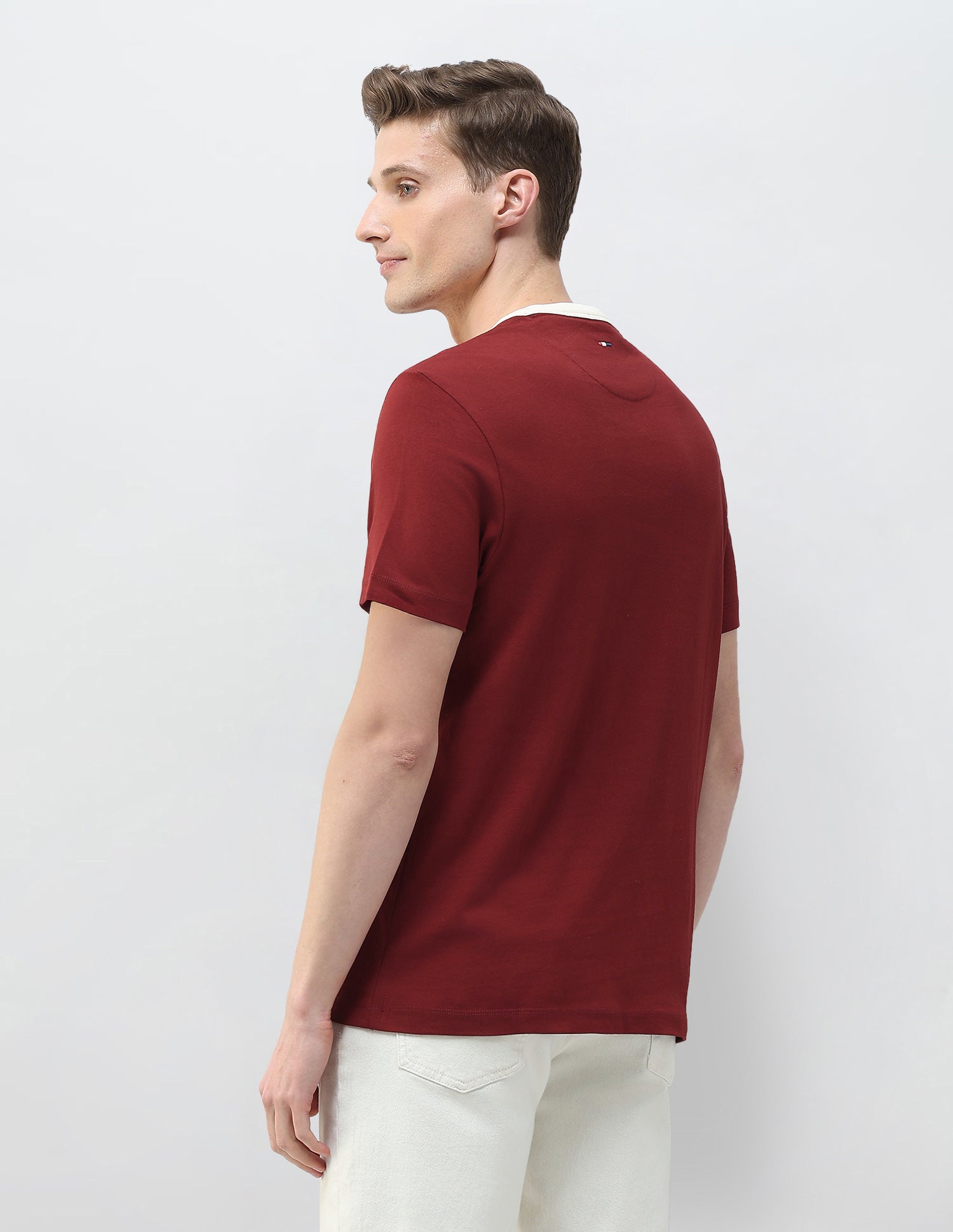 Motel On The Coast Muscle Fit T-Shirt Red - U.S. Polo Assn. India | Large