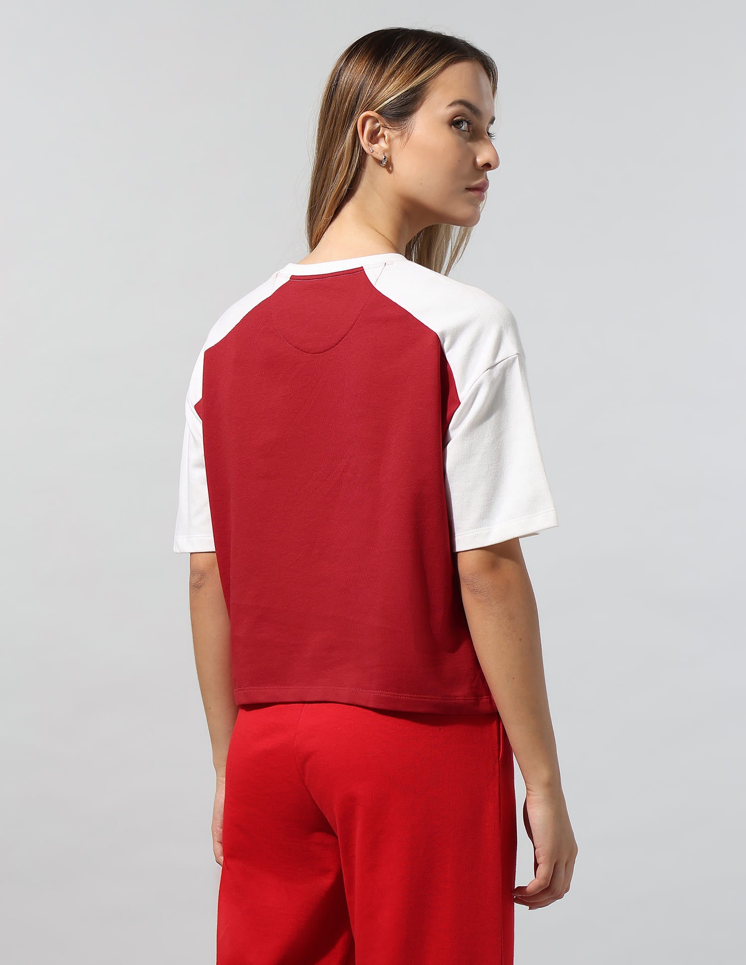 Brand Printed Relaxed T-Shirt Red - U.S. Polo Assn. India | Large