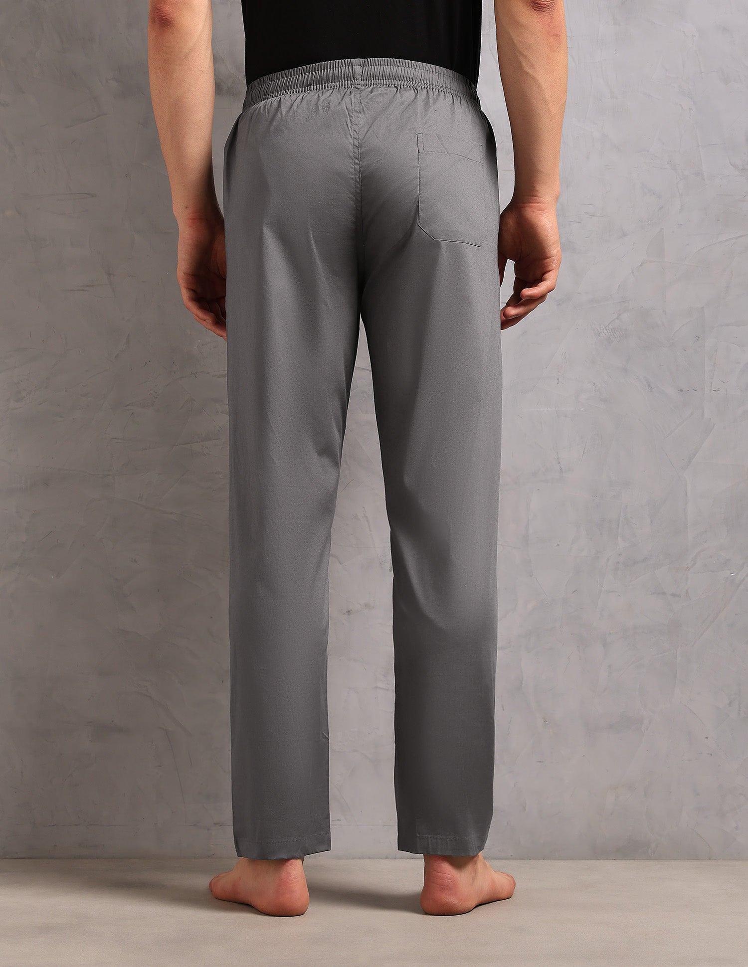 Cotton Stretch Breathable OELP9 Lounge Pants - Pack Of 1 Grey - U.S. POLO ASSN. | Large