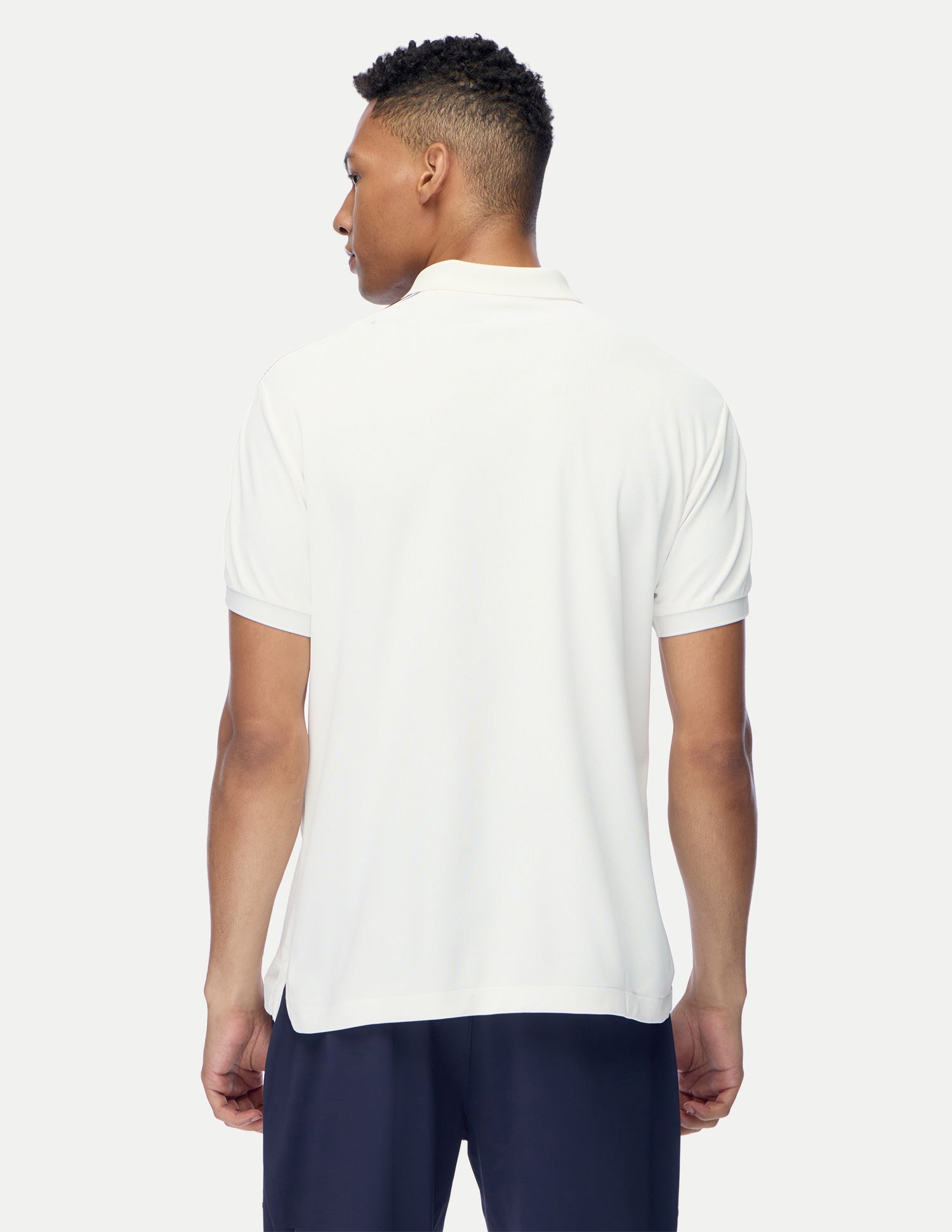 Solid Regular Fit Active Polo Shirt White - U.S. Polo Assn. India | Large