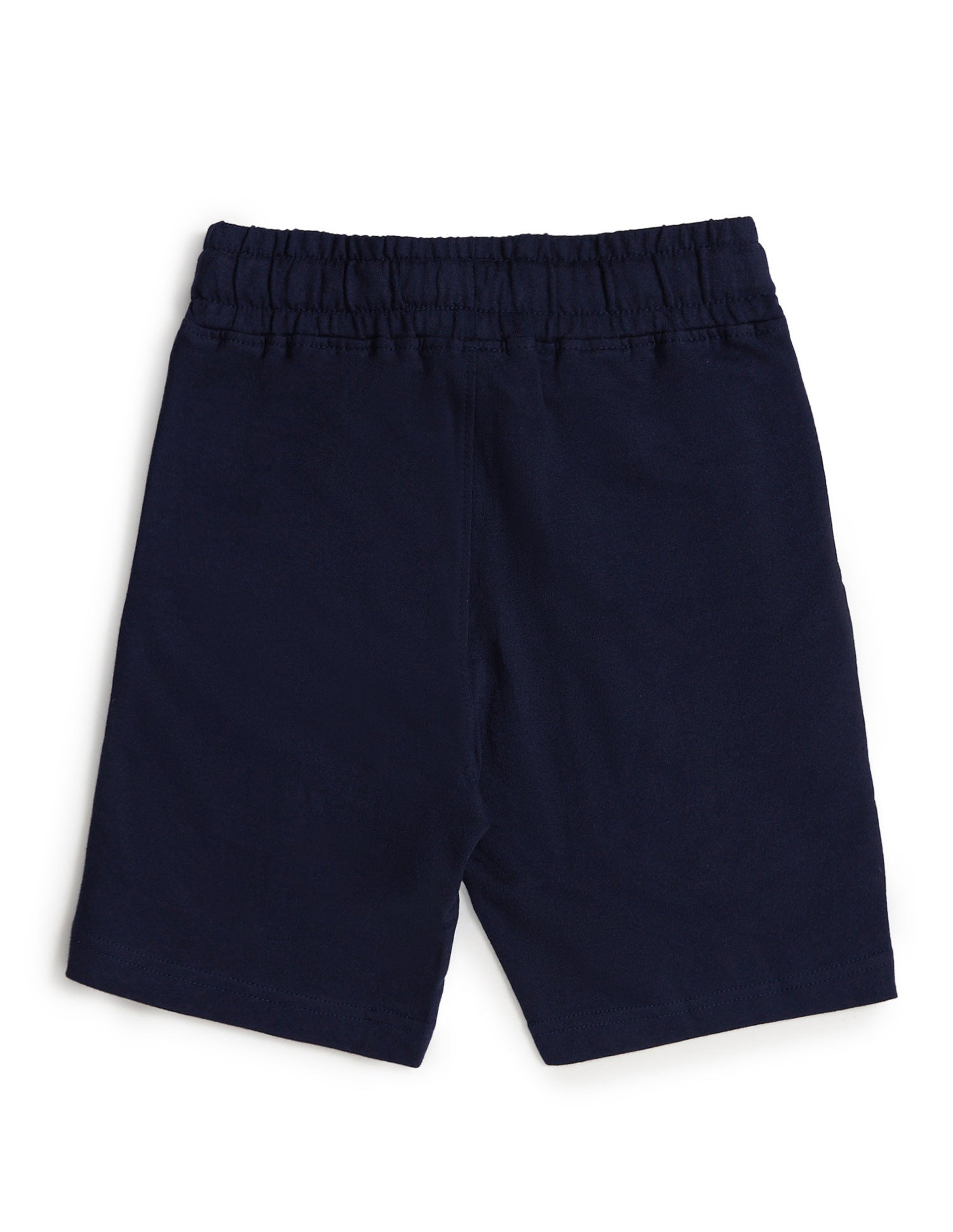 Pure Cotton Mid Rise IKSA Shorts - Pack Of 1 Navy - U.S. POLO ASSN. | Large