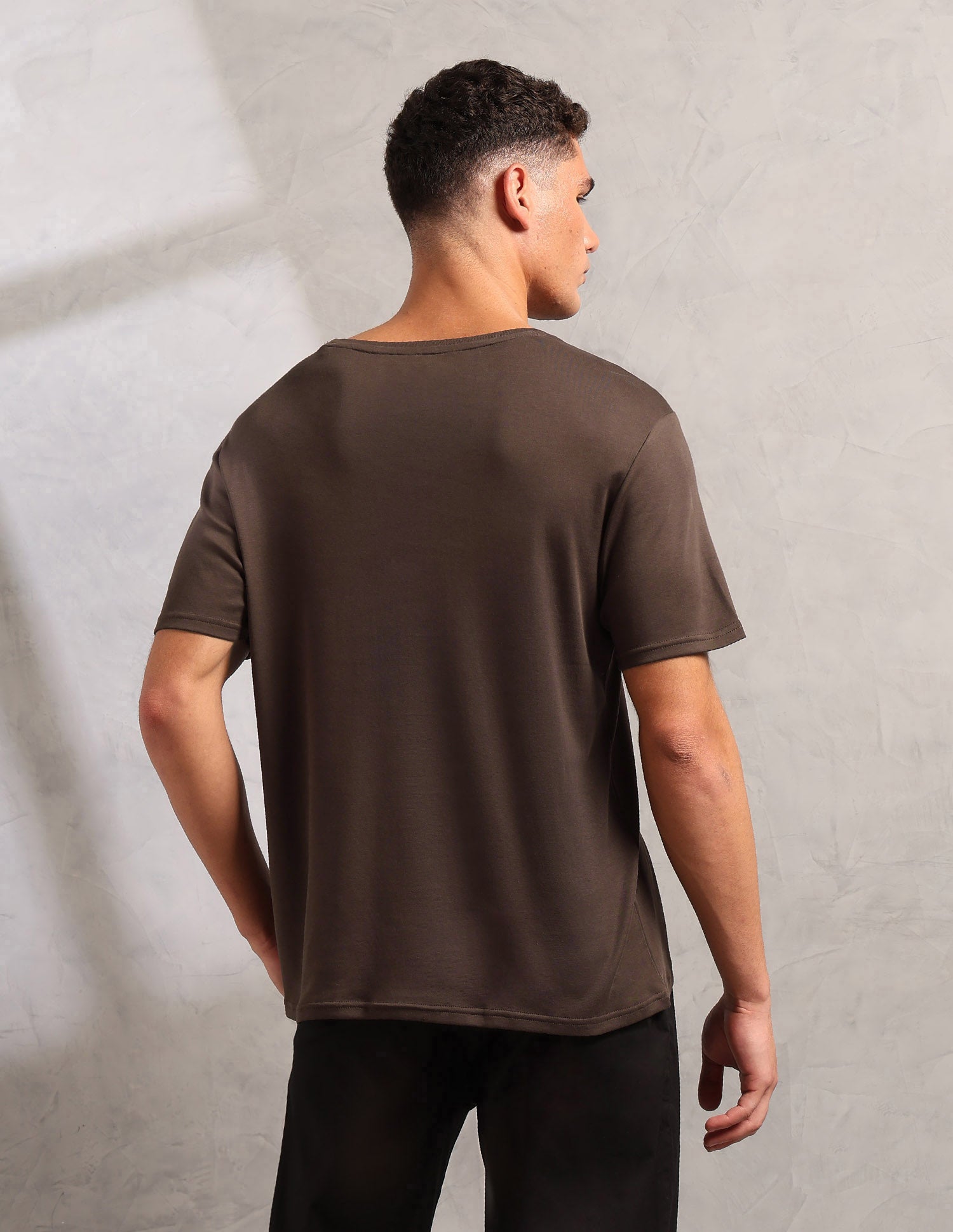 Supima Cotton Skin Safe Pe002 Lounge T-Shirt - Pack Of 1 Chestnut - U.S. POLO ASSN. | Large