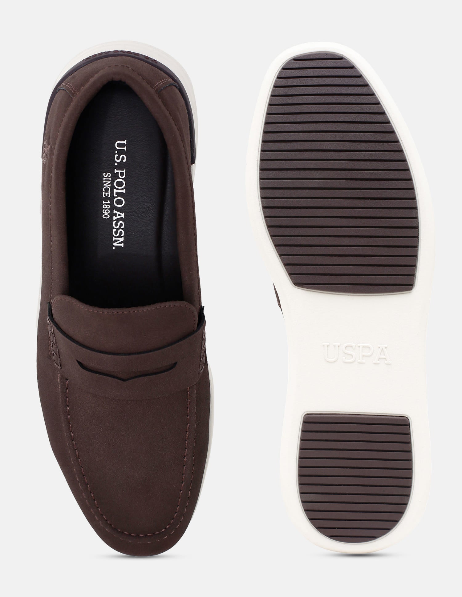 Slip-Ons Burge Loafers Brown - U.S. Polo Assn. India | Large
