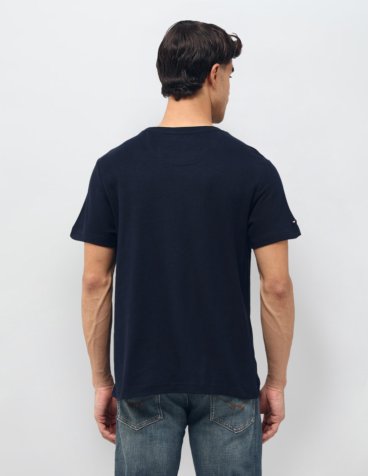 Brand Printed Regular Fit T-Shirt Navy - U.S. POLO ASSN. | Large