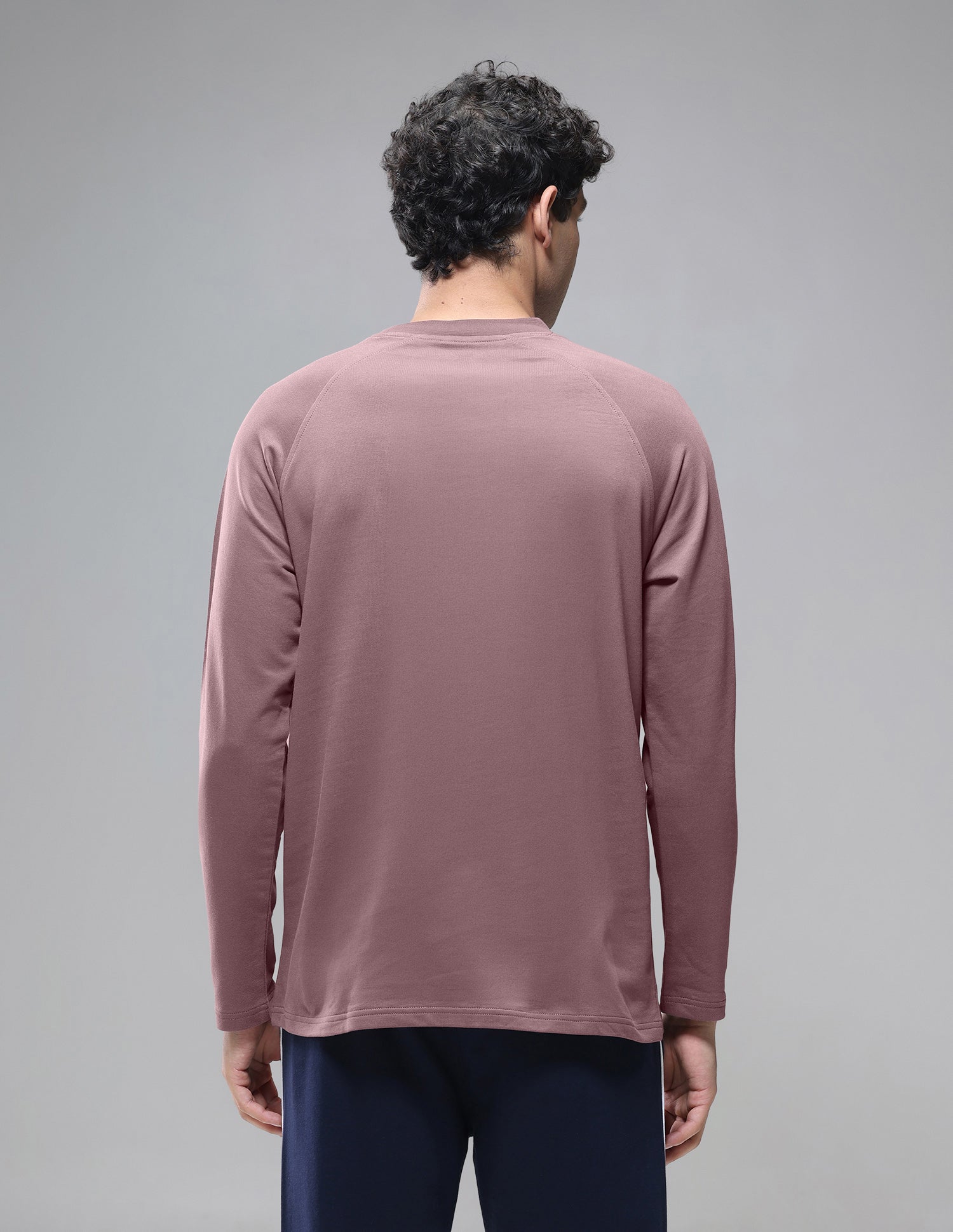 Raglan Full Sleeve Loopknit Lounge T-Shirt Marron - U.S. Polo Assn. India | Large