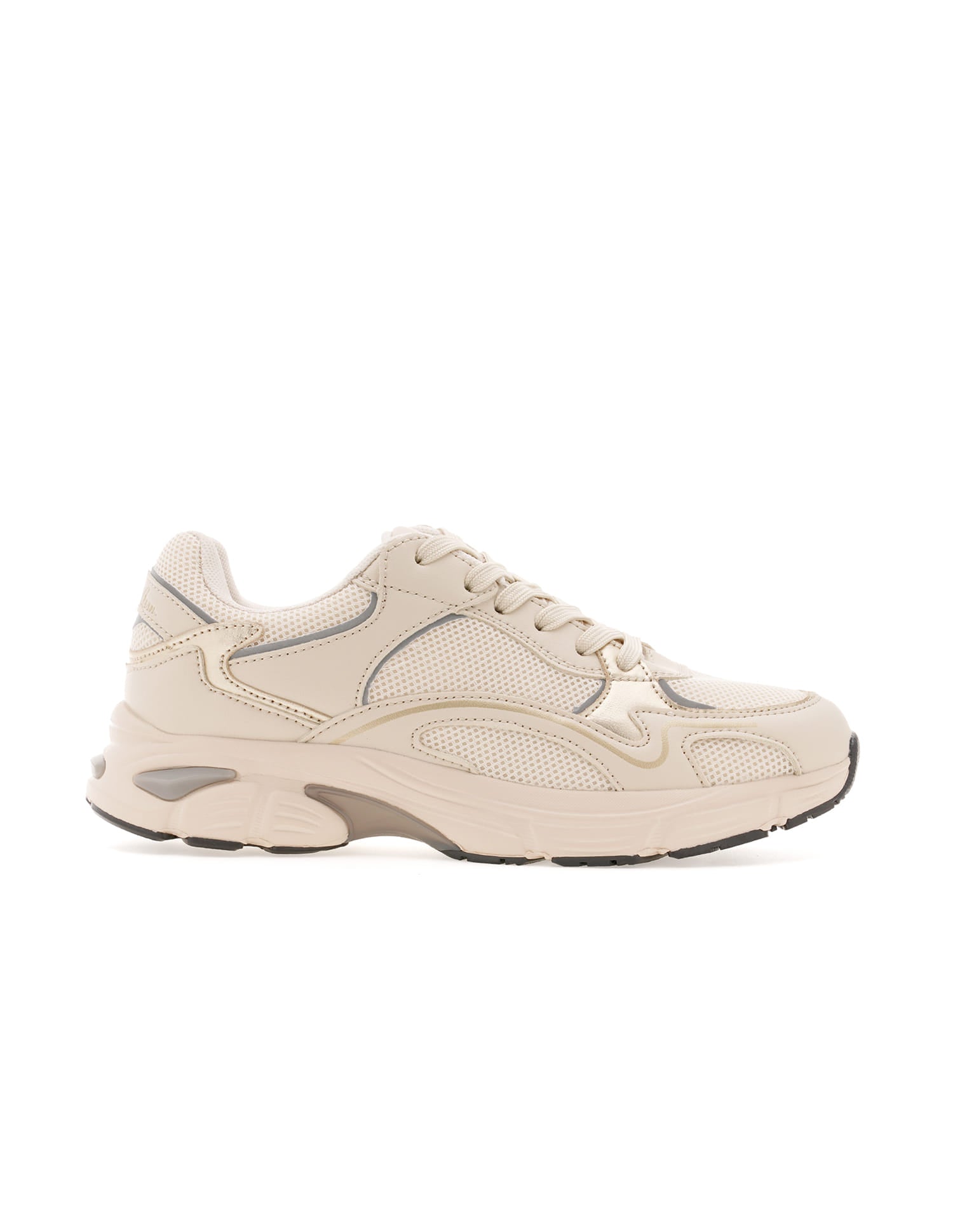 Metallic Logo Felicia Sneakers Nude - U.S. Polo Assn. India | Large