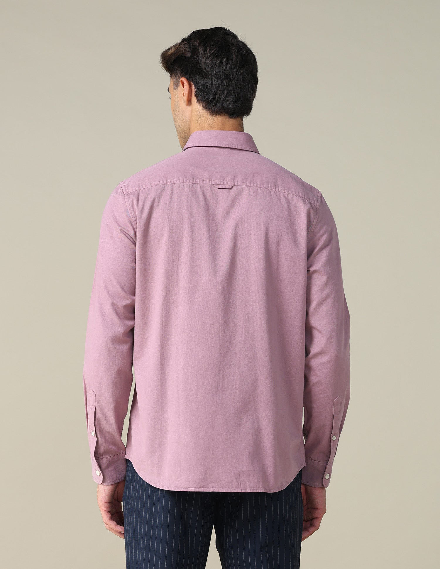Twill Relaxed Fit Shirt Pink - U.S. POLO ASSN. | Large