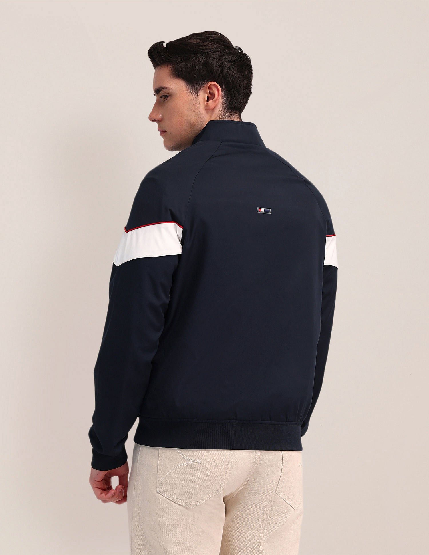 Reversible High Neck Jacket Navy - U.S. POLO ASSN. | Large