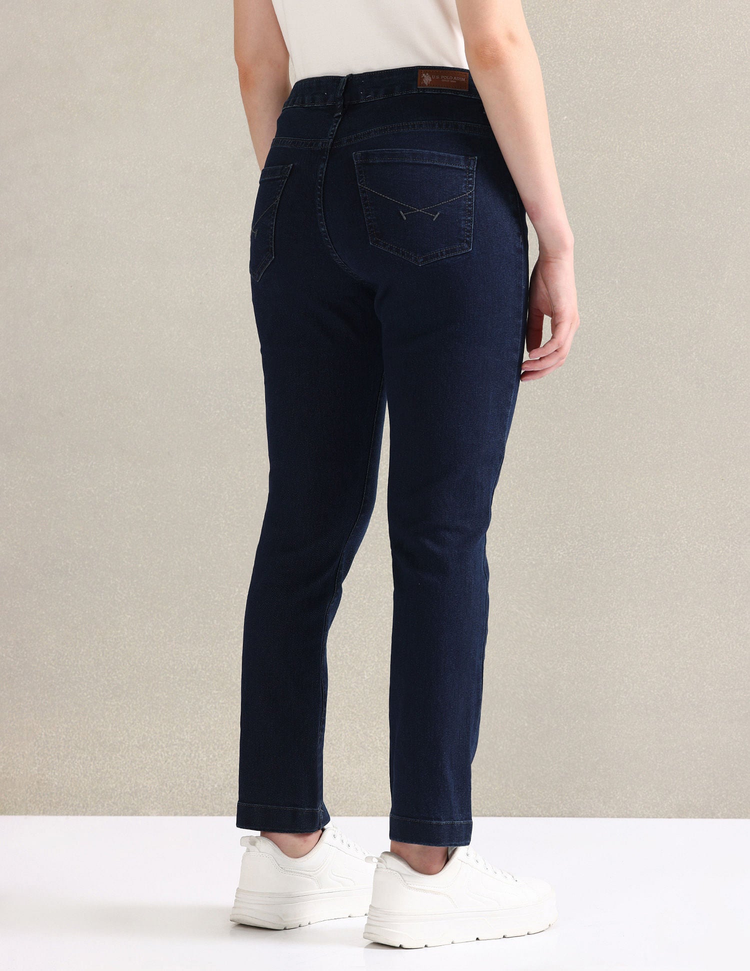 Slim Fit Blue Jeans Blue - U.S. POLO ASSN. | Large