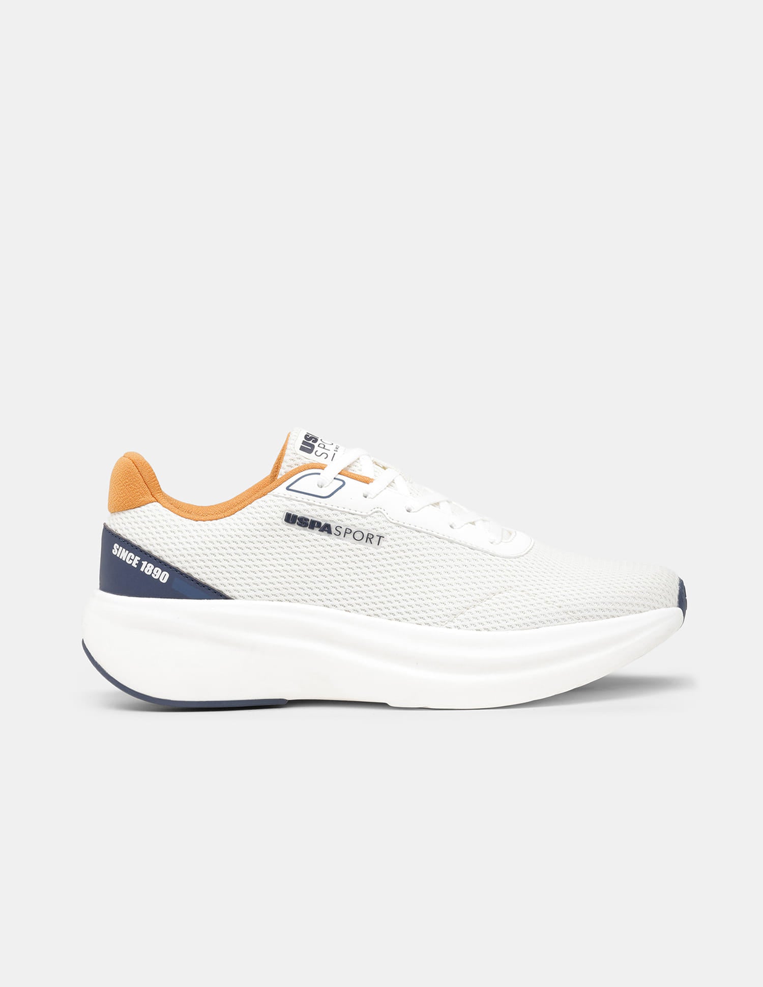 Men White Ryder Uspa Sport Sneakers Off White - U.S. Polo Assn. India | Large