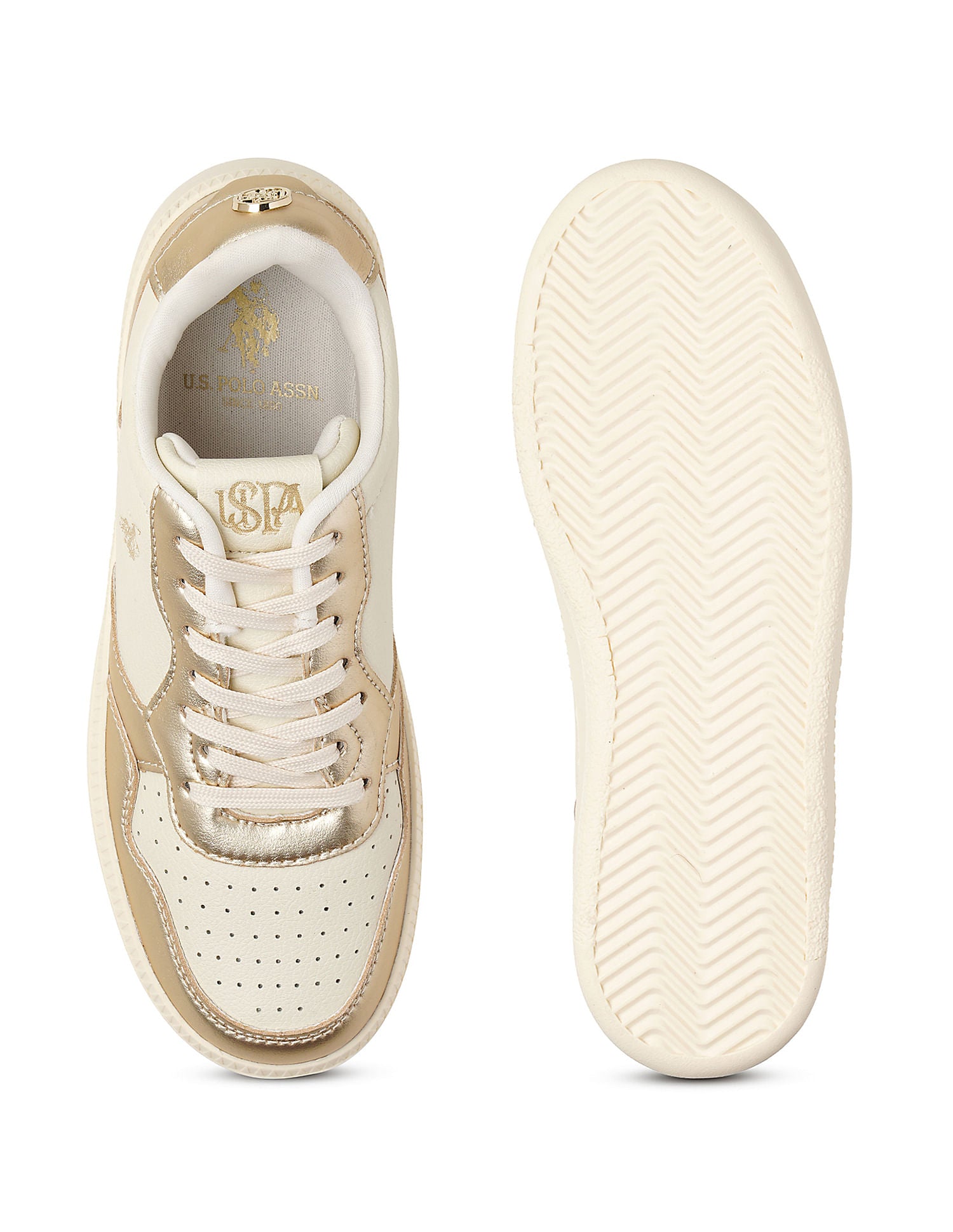 Colour Block Leontina Sneakers Nude - U.S. POLO ASSN. | Large