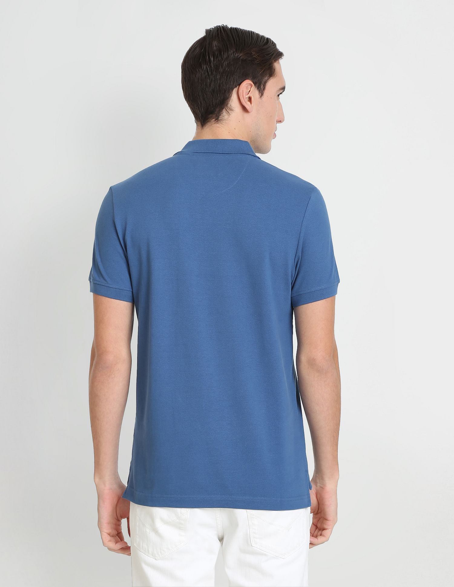 Solid Cotton Polo Shirt – U.S. Polo Assn. India