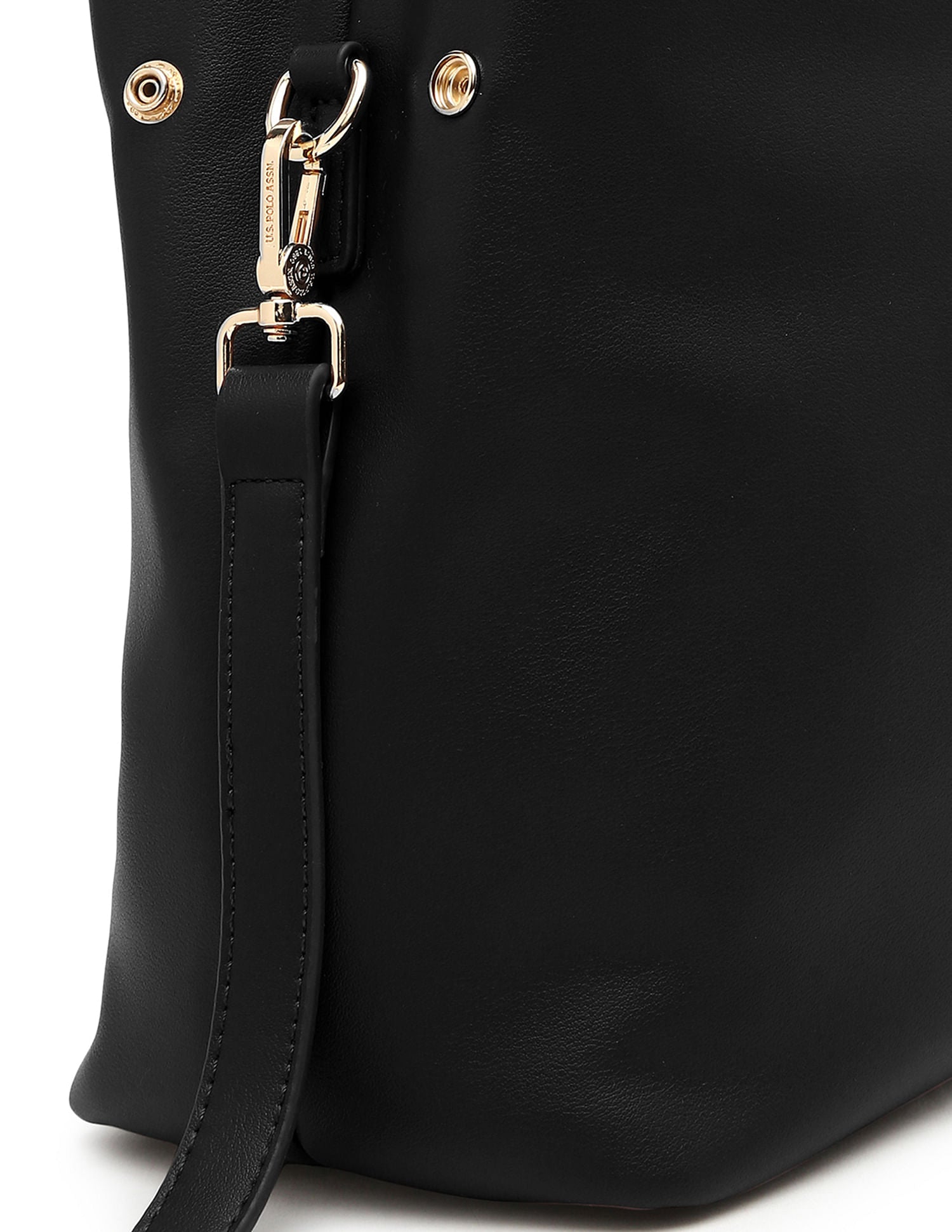 Women Ally Satchel Bag Black - U.S. POLO ASSN. | Large