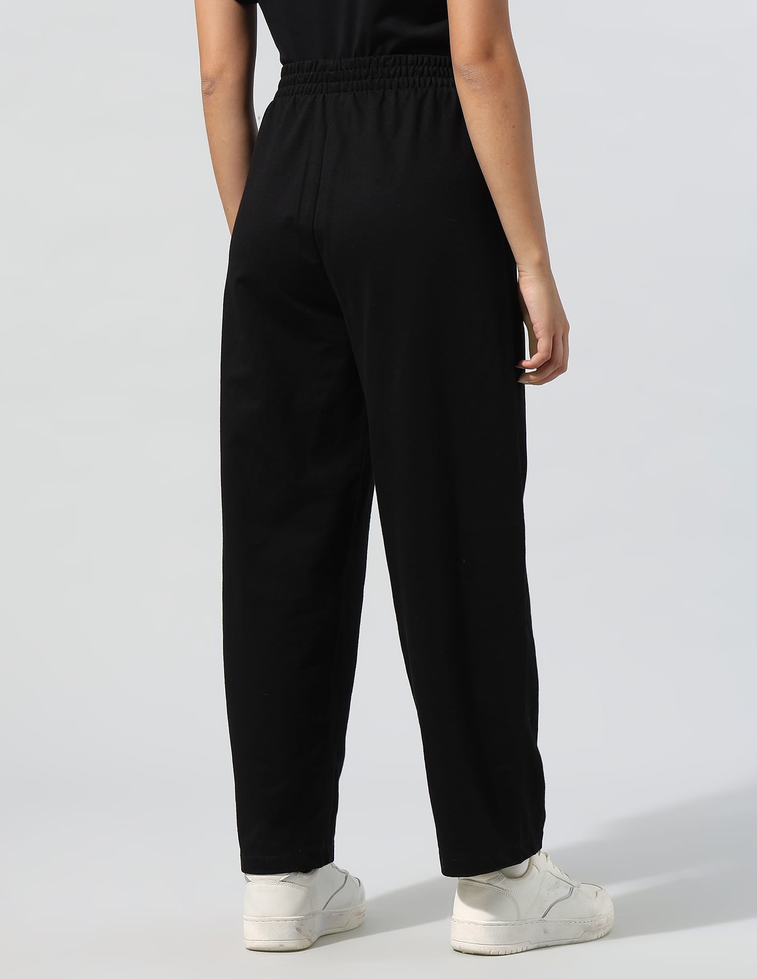 Shifted Seam Barrel Fit Trousers Black - U.S. Polo Assn. India | Large