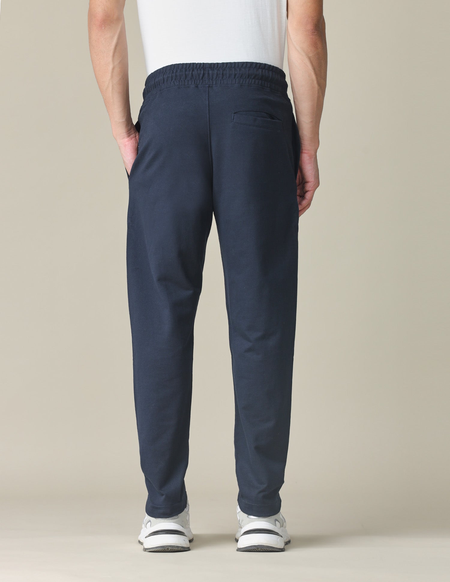 Mid Rise Solid Track Pants Navy - U.S. POLO ASSN. | Large