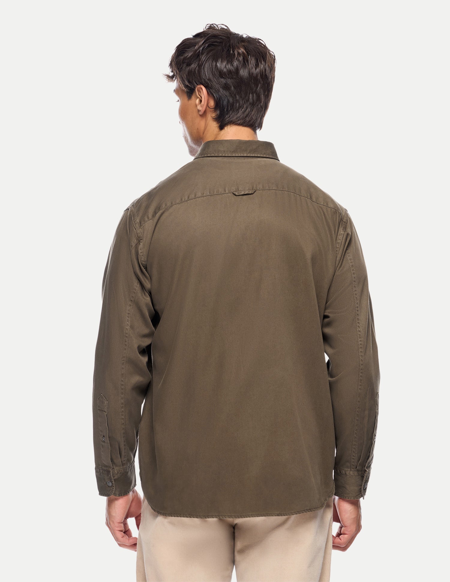 Relaxed Fit Button Down Shirt Brown - U.S. Polo Assn. India | Large