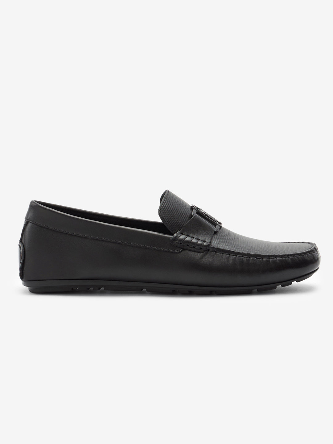 Aven Leather Loafers Black - U.S. Polo Assn. India | Large