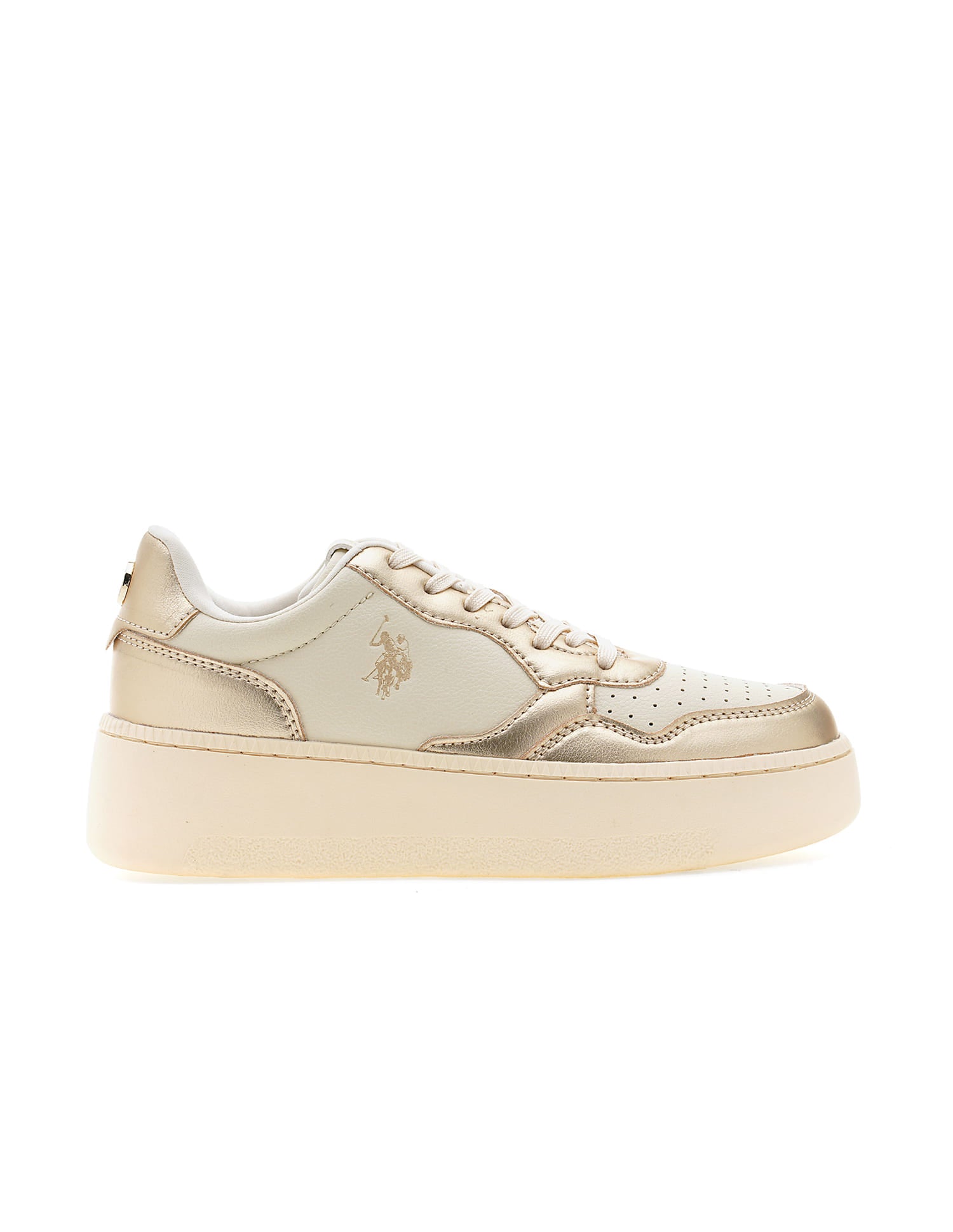 Colour Block Leontina Sneakers Nude - U.S. Polo Assn. India | Large