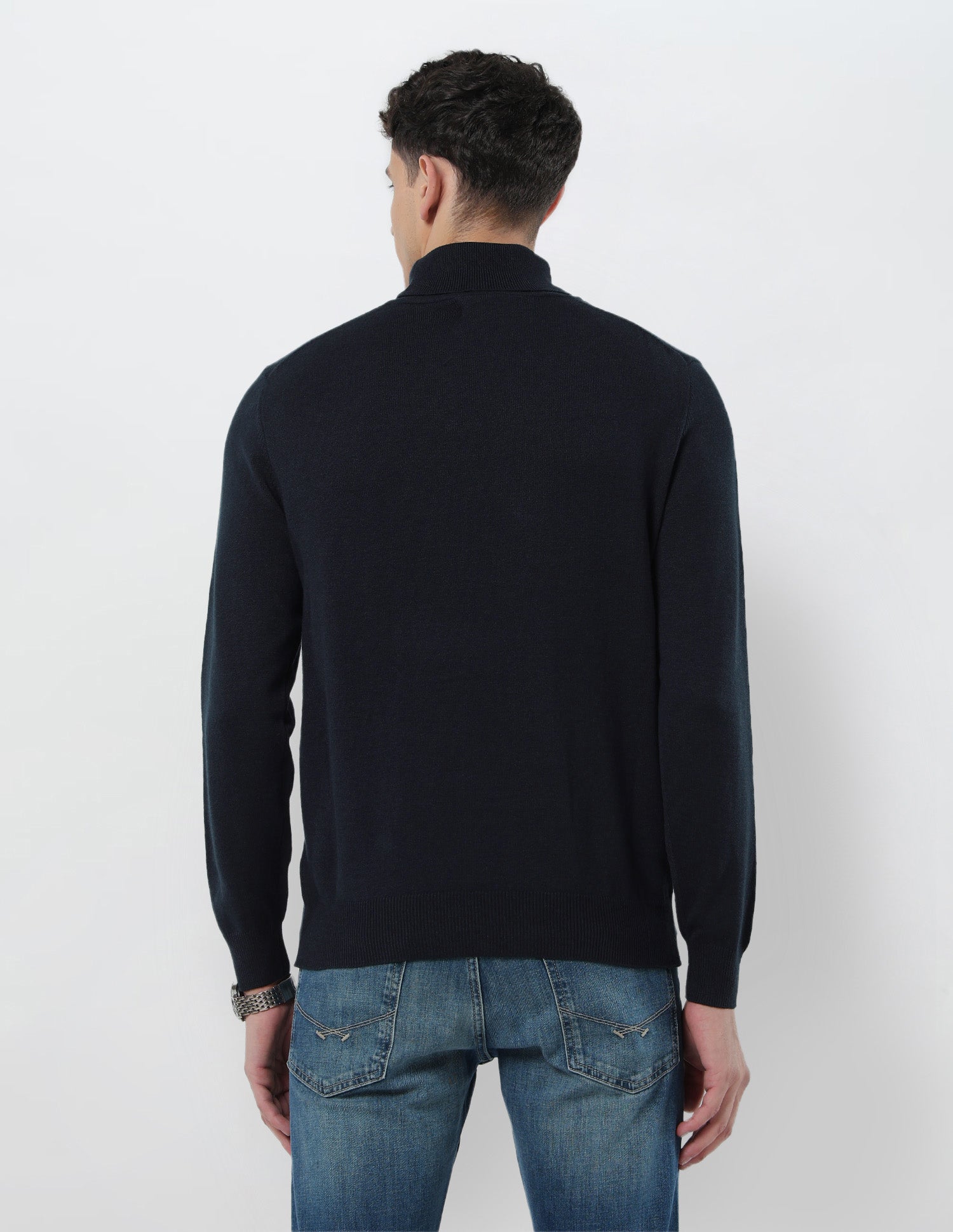 Turtleneck Regular Fit Sweater Navy - U.S. POLO ASSN. | Large