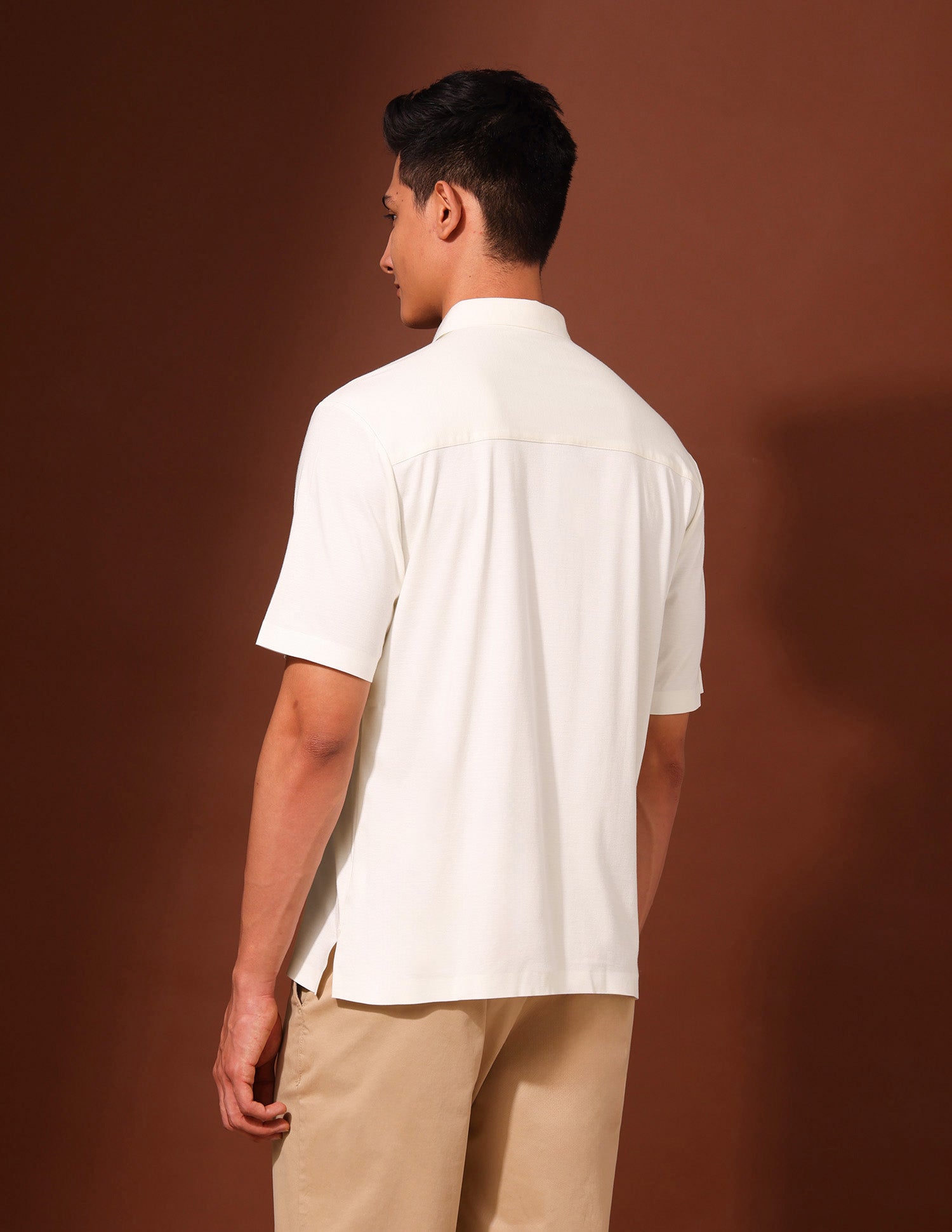 Tailored Fit Working Holiday Shirt White - U.S. Polo Assn. India | Large