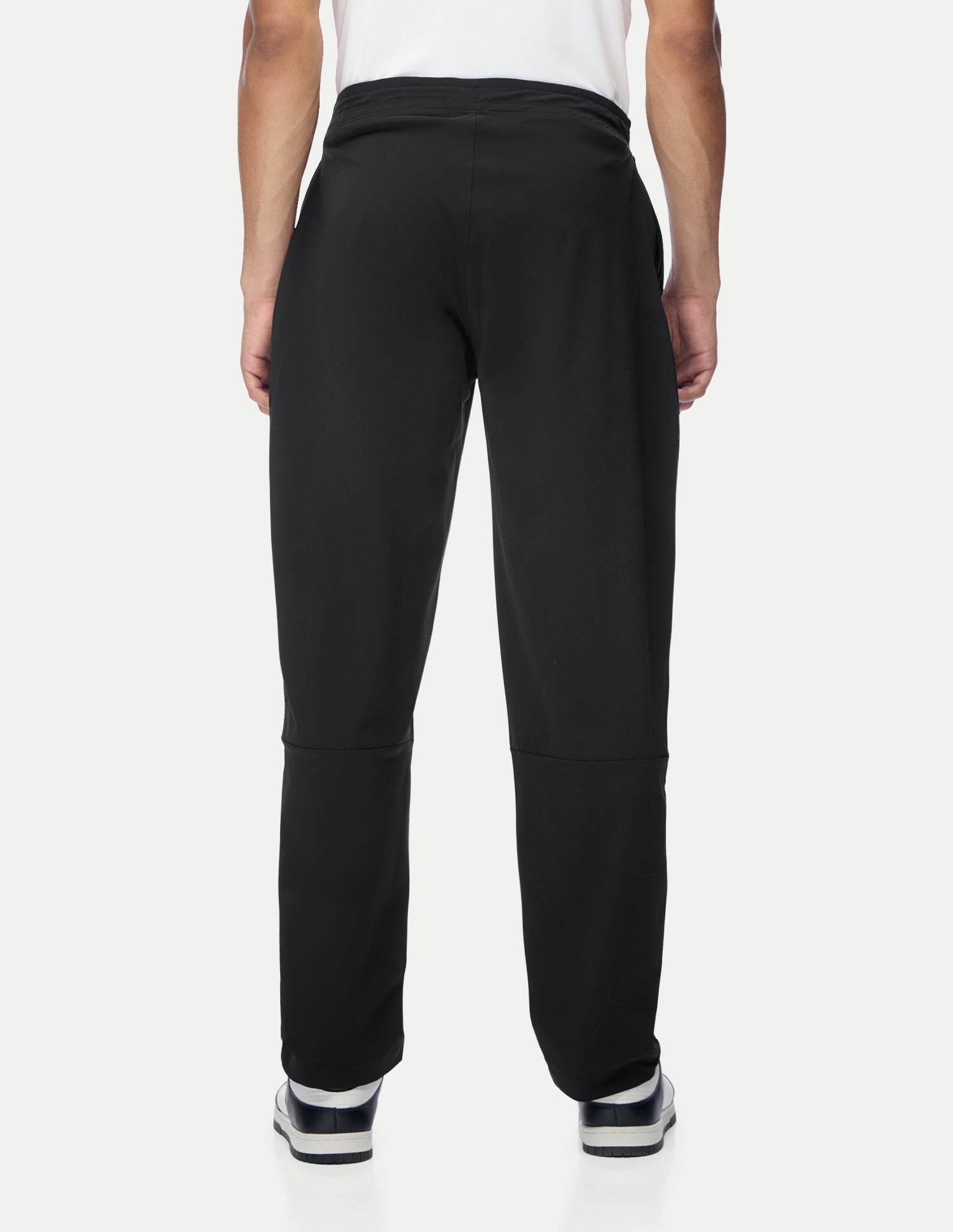 Mid Rise Regular Fit Active Track Pants Black - U.S. Polo Assn. India | Large