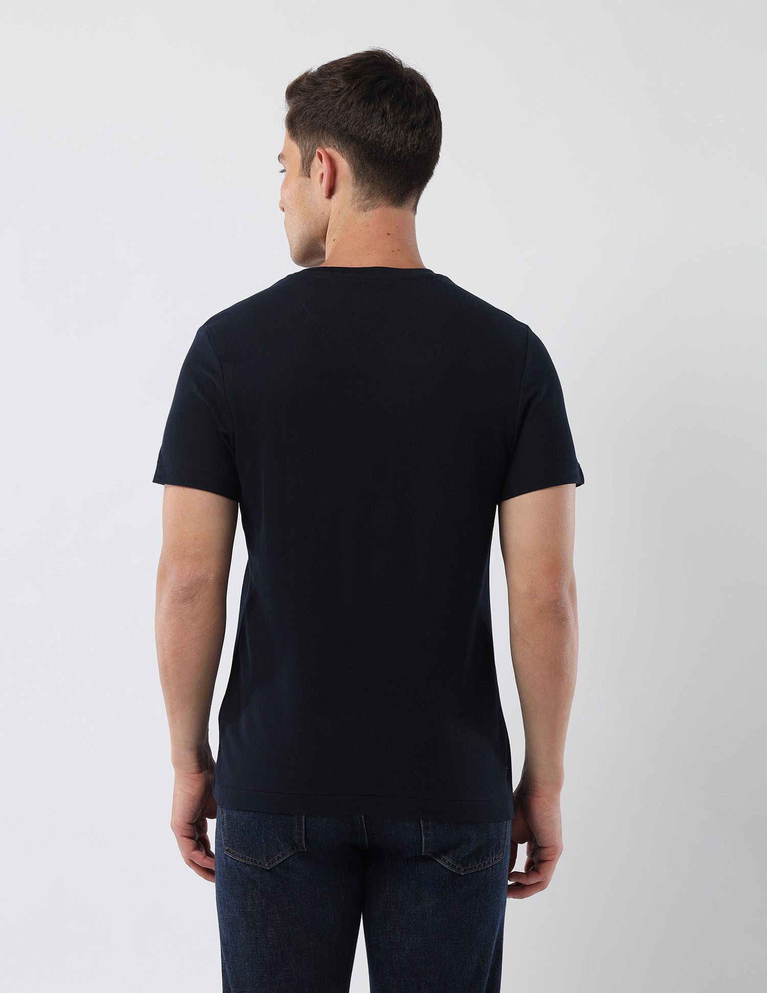 Brand Printed 135 Anniversary T-Shirt Navy - U.S. Polo Assn. India | Large