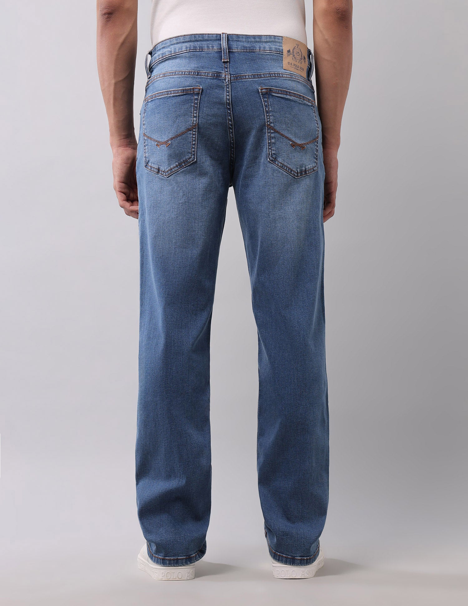 Shawn Relaxed Fit Blue Jeans Blue - U.S. Polo Assn. India | Large
