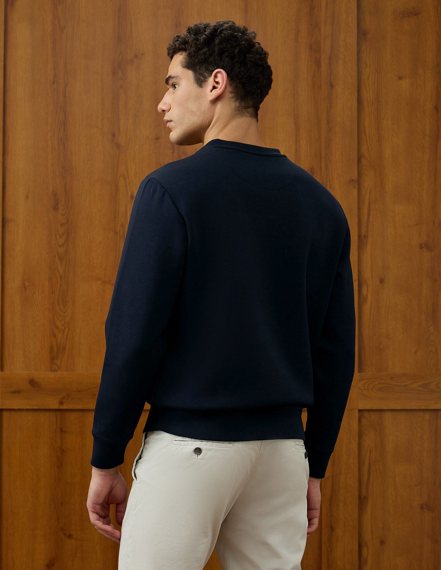 Regular Fit Equestrian Aisle Theater Sweatshirt Navy - U.S. POLO ASSN. | Large