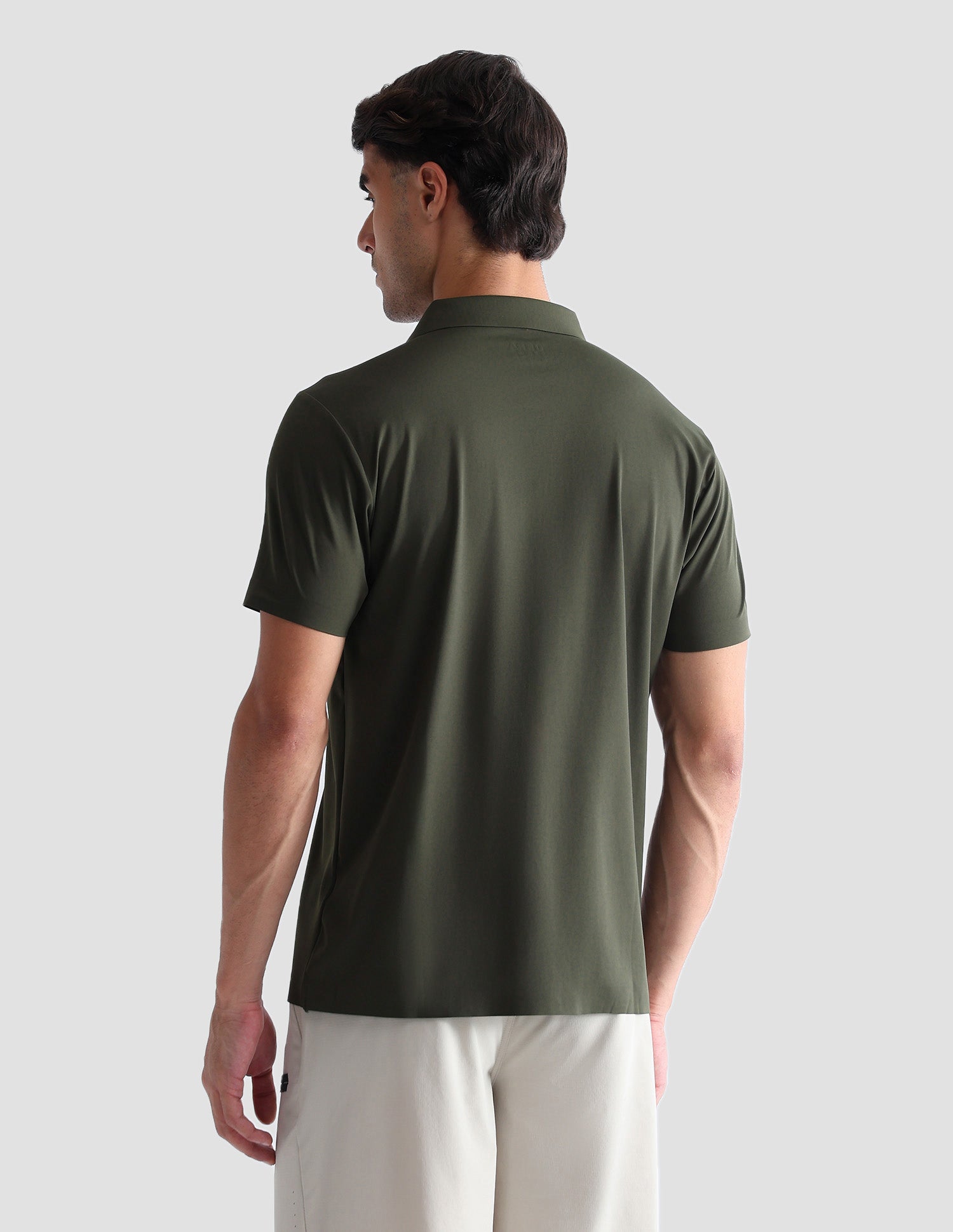 Solid Regular Fit Active Polo Shirt Dark Green - U.S. POLO ASSN. | Large
