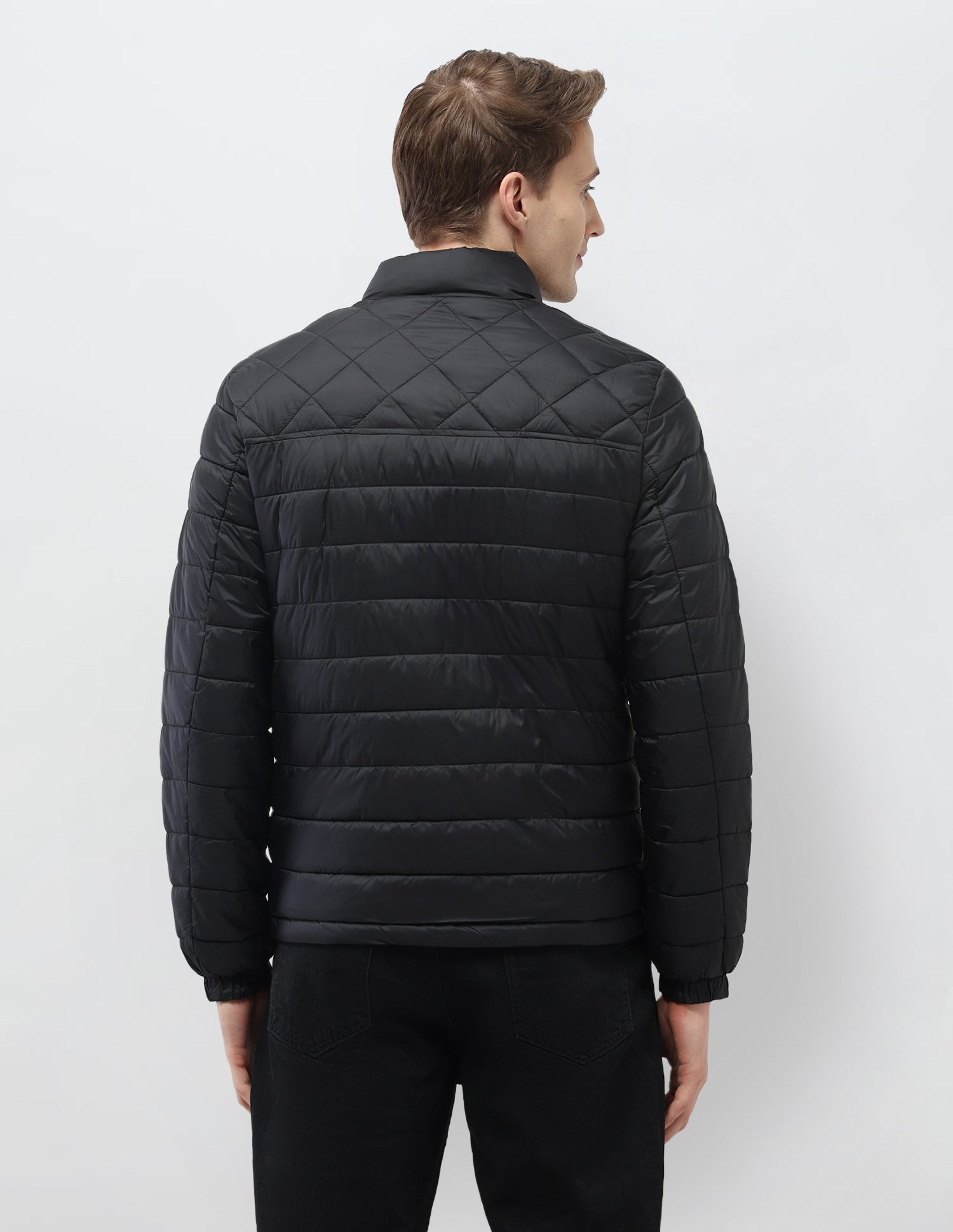 Reversible Puffer Jacket Black - U.S. Polo Assn. India | Large